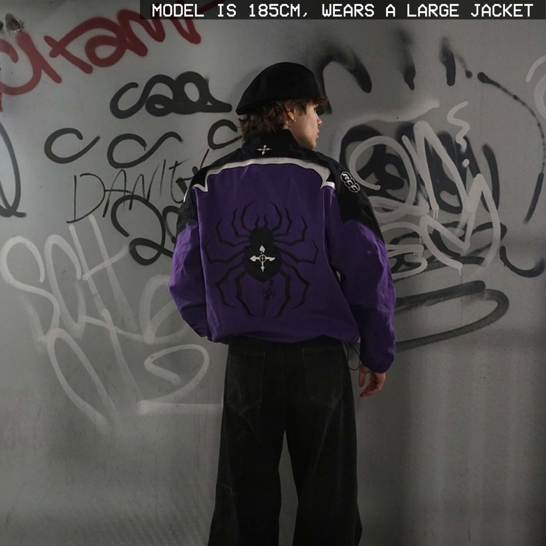 SPIDER TROUPE RACING JACKET-IYAMIUIO