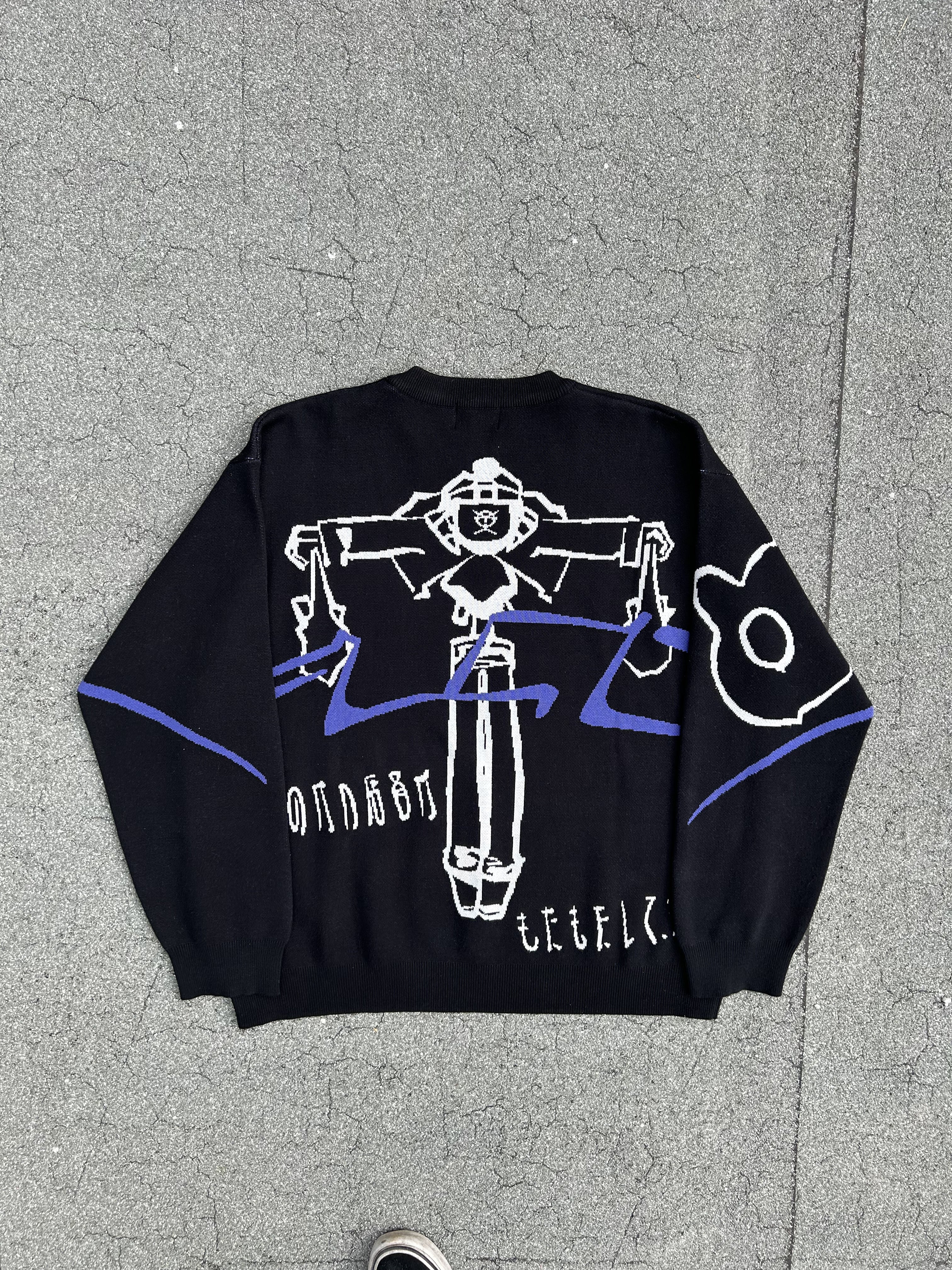 "Revival" Knit Black-IYAMIUIO