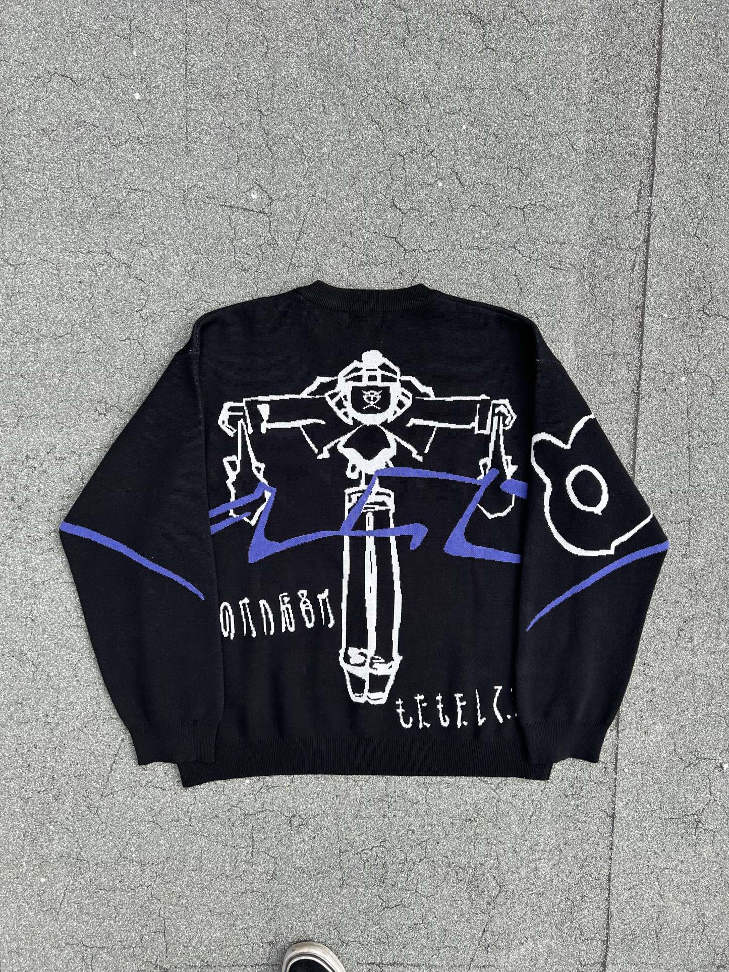 "Revival" Knit Black-IYAMIUIO