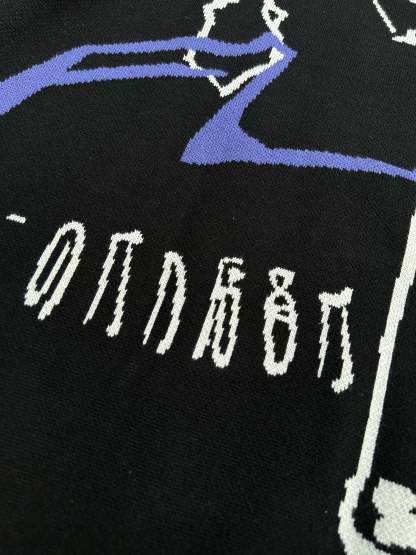 "Revival" Knit Black-IYAMIUIO