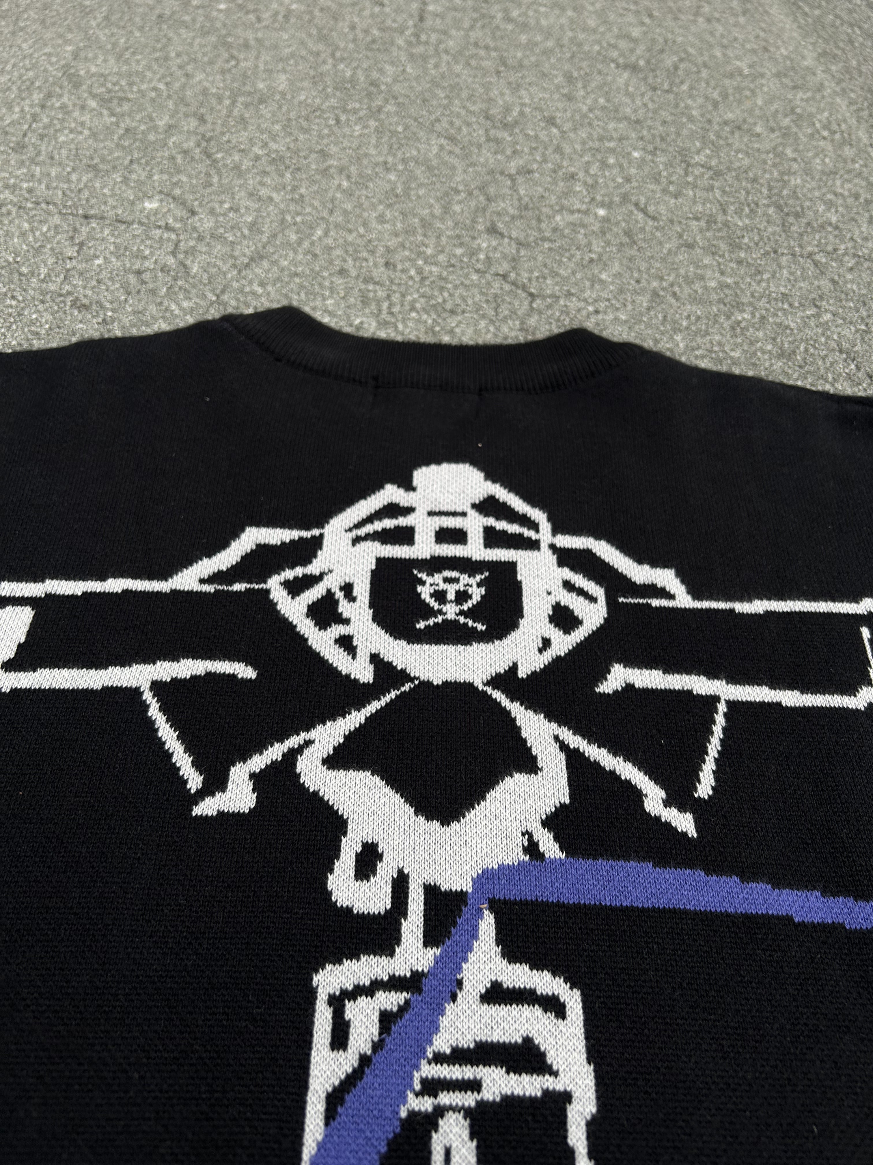 "Revival" Knit Black-IYAMIUIO