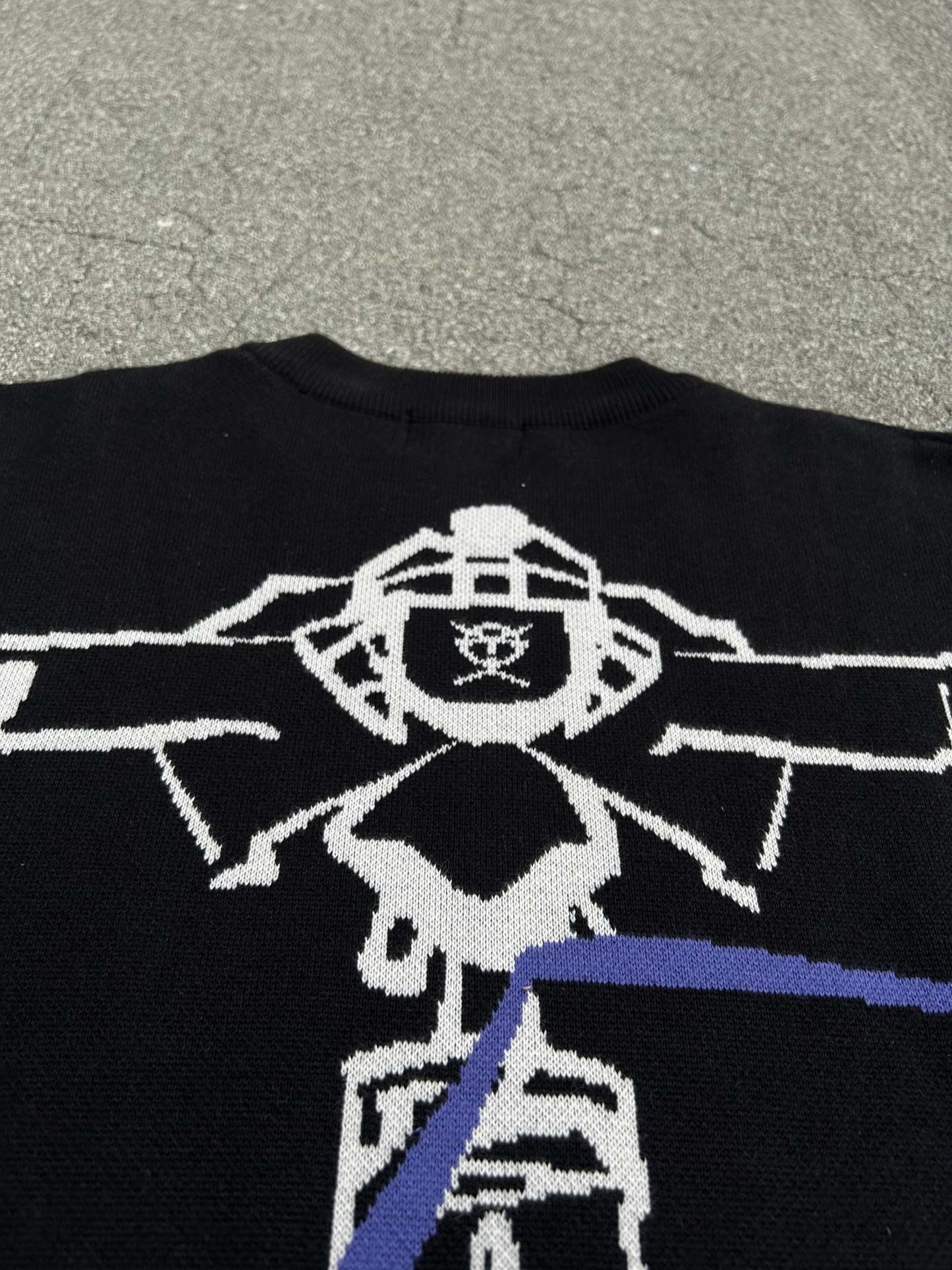 "Revival" Knit Black-IYAMIUIO