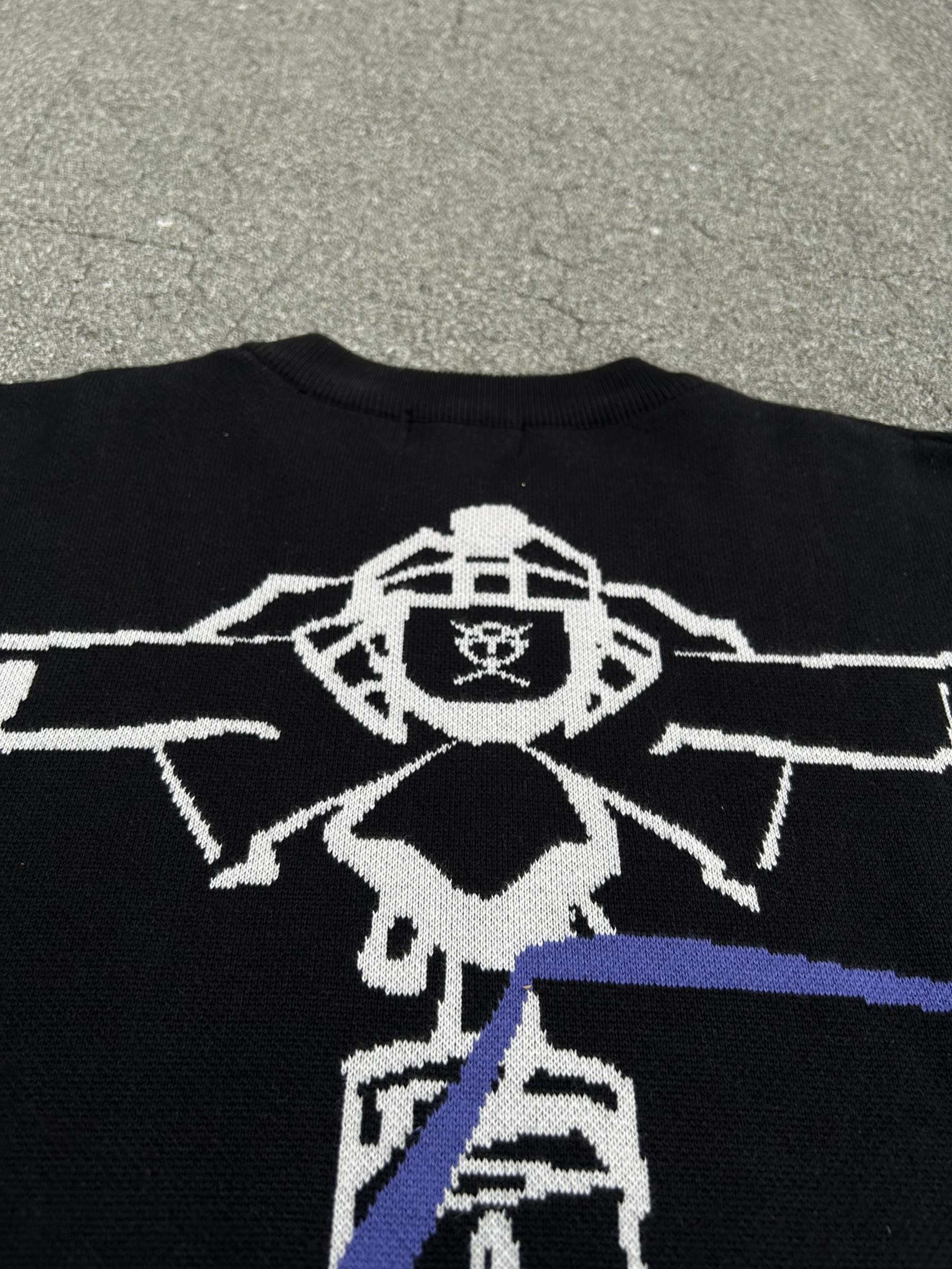 "Revival" Knit Black-IYAMIUIO