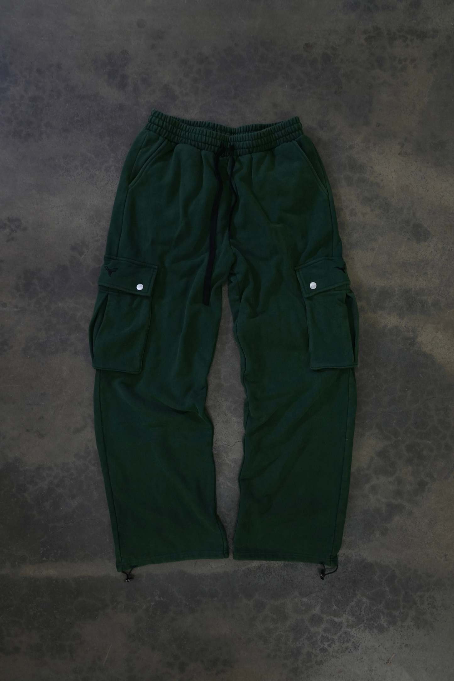 CARGO SWEATS (PINE)-IYAMIUIO