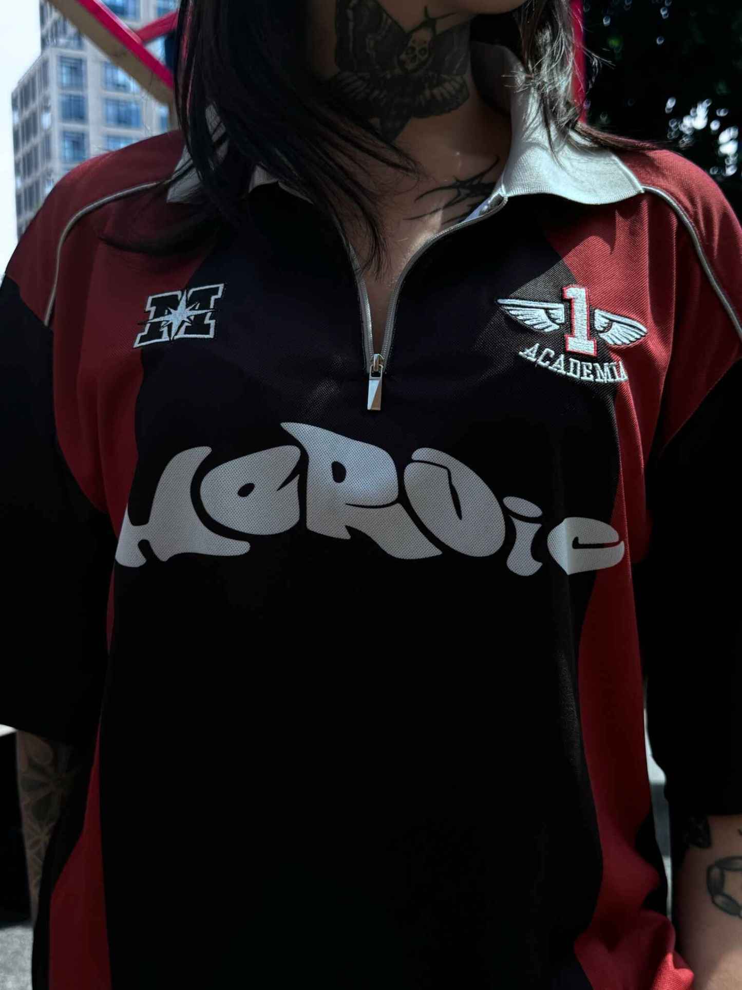 "Heroic" Polo Shirt-IYAMIUIO