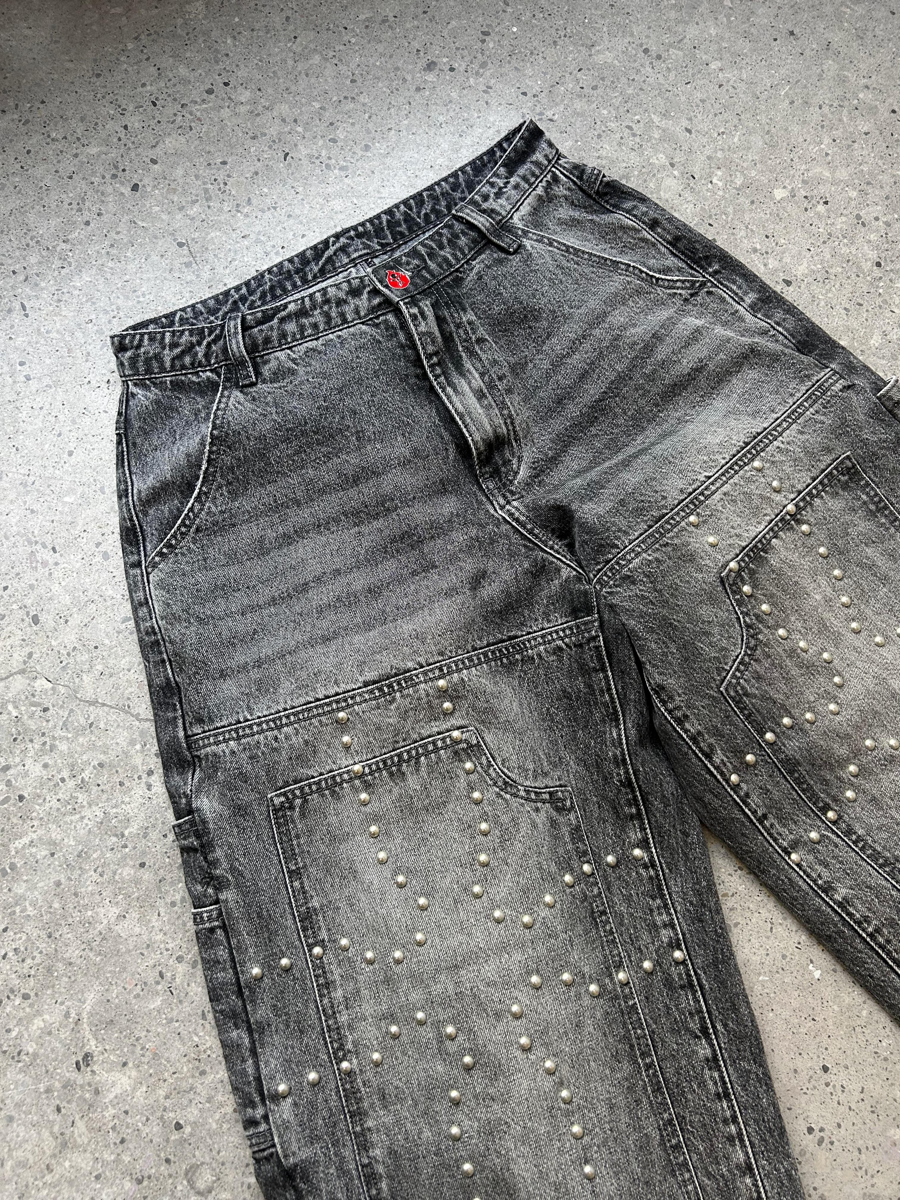 "ROCKSTAR" Jeans-IYAMIUIO