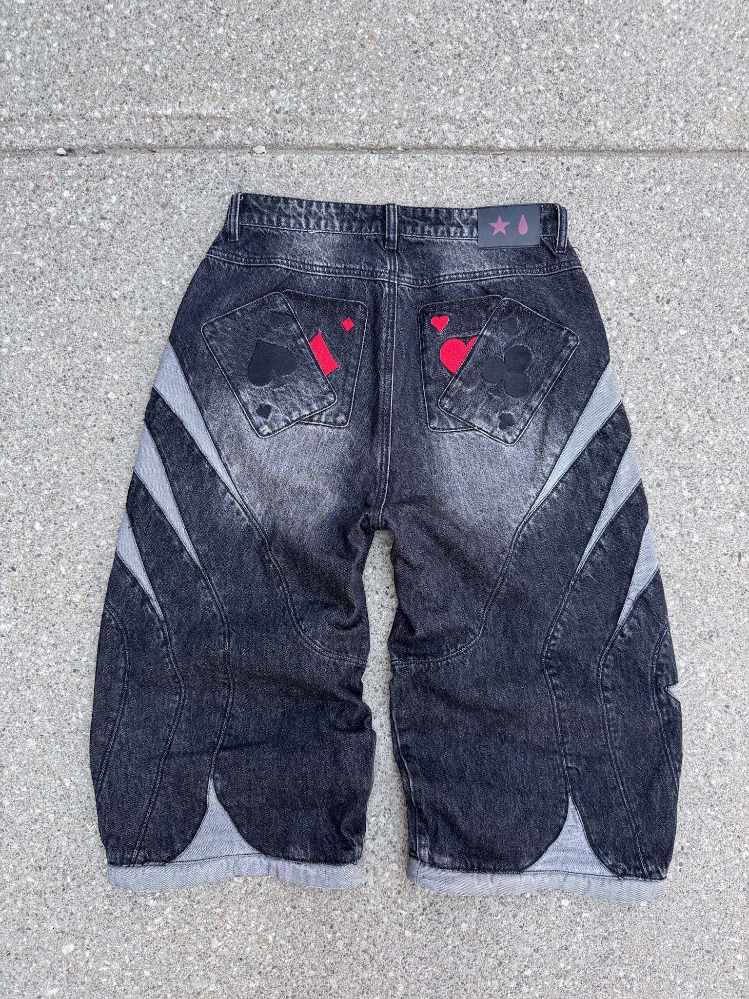 "SPIDER" Jeans Black-HxH