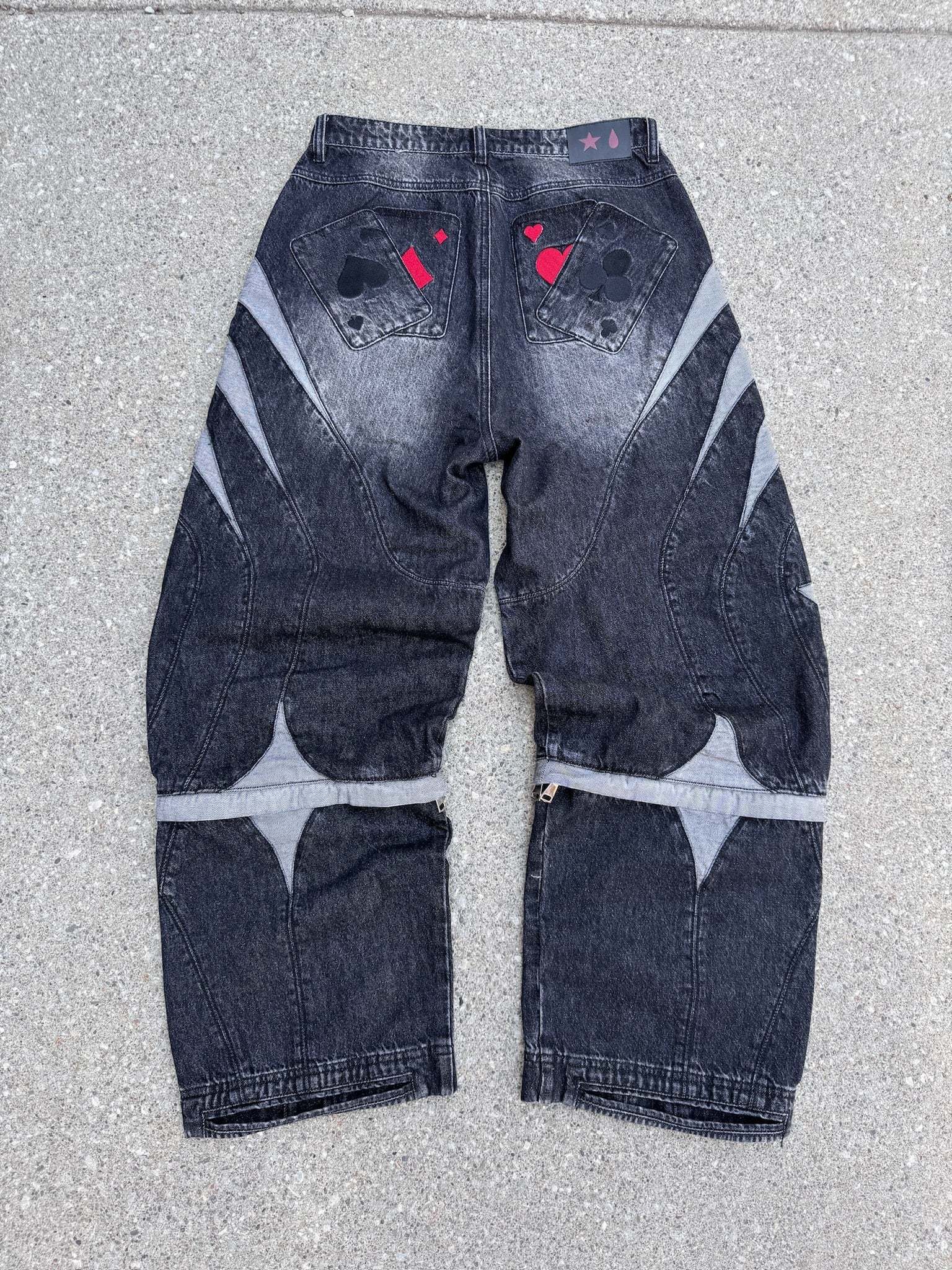 "SPIDER" Jeans Black-HxH
