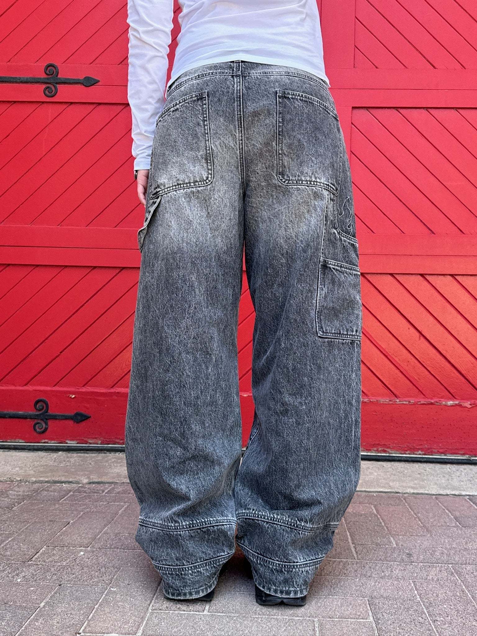 "ROCKSTAR" Jeans-IYAMIUIO