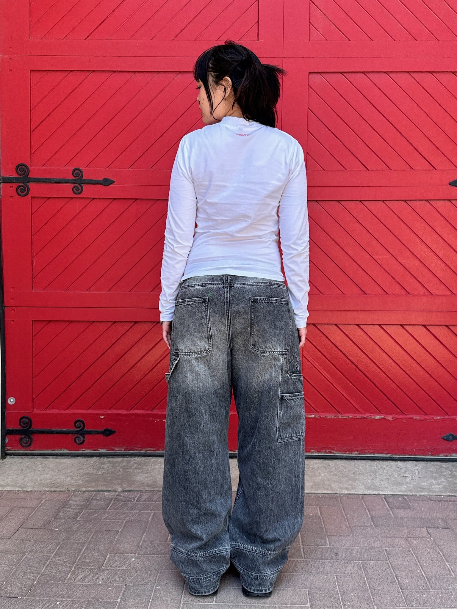 "ROCKSTAR" Jeans-IYAMIUIO