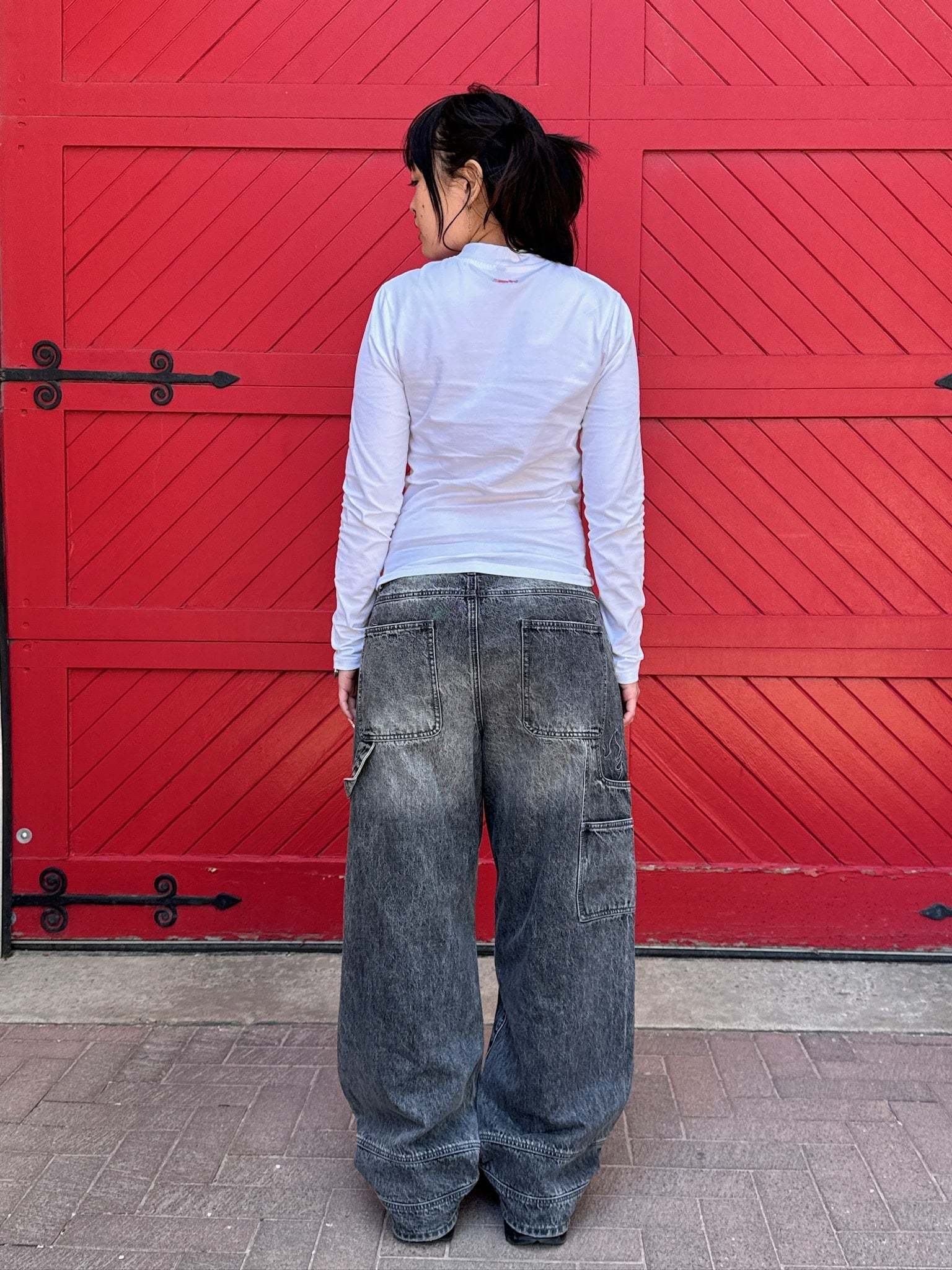 "ROCKSTAR" Jeans-IYAMIUIO