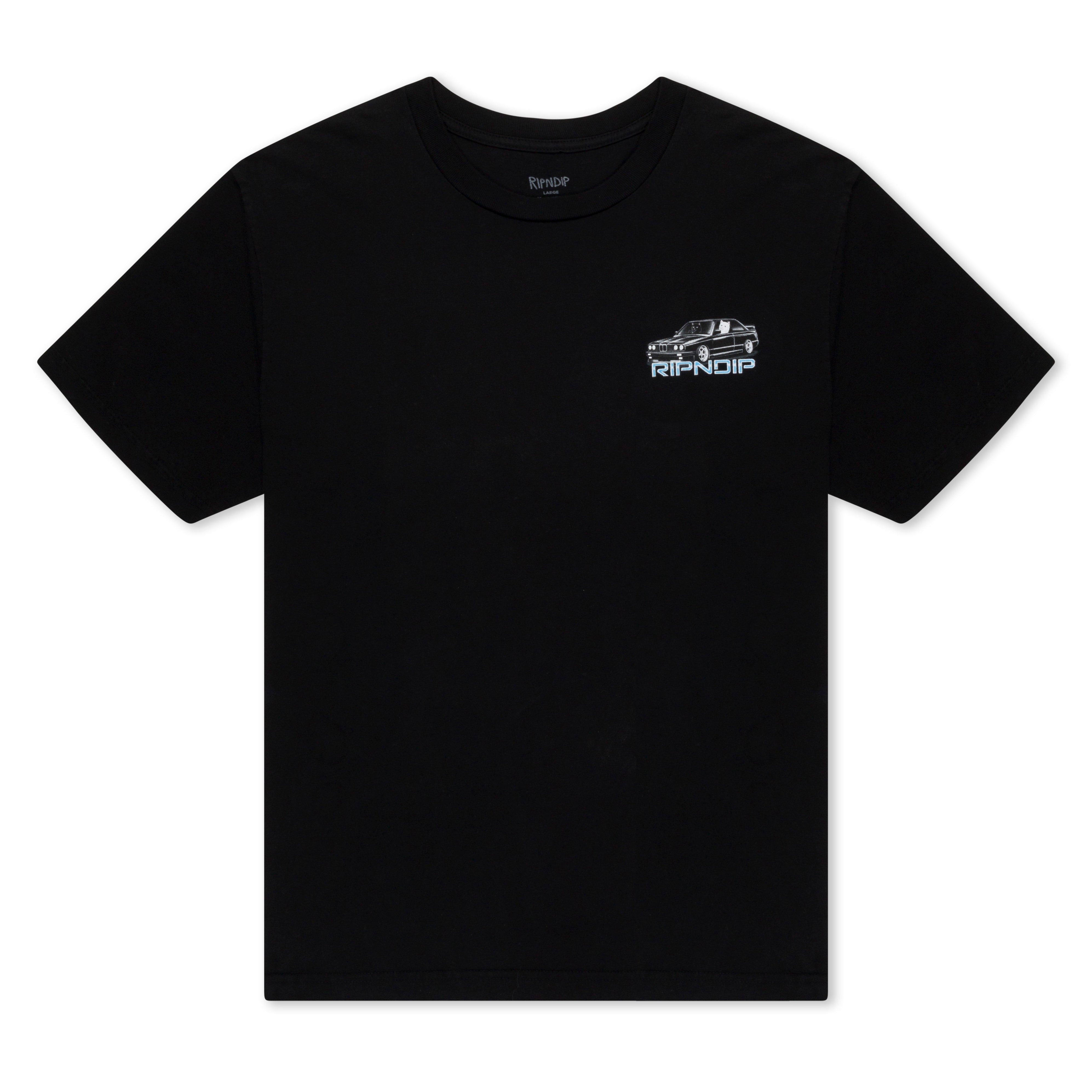 Vroom Vroom Tee (Black)-IYAMIUIO