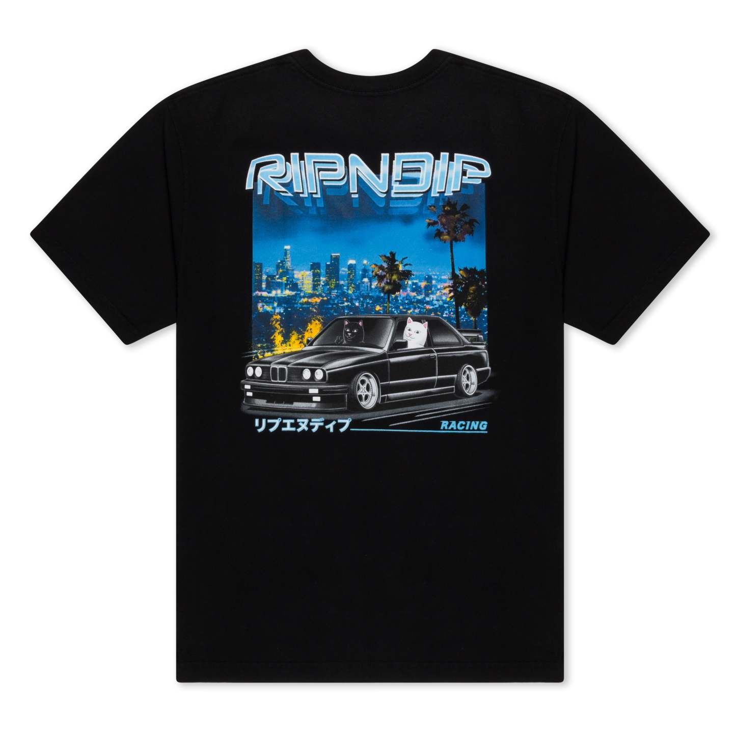 Vroom Vroom Tee (Black)-IYAMIUIO