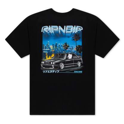 Vroom Vroom Tee (Black)-IYAMIUIO