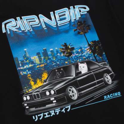 Vroom Vroom Tee (Black)-IYAMIUIO
