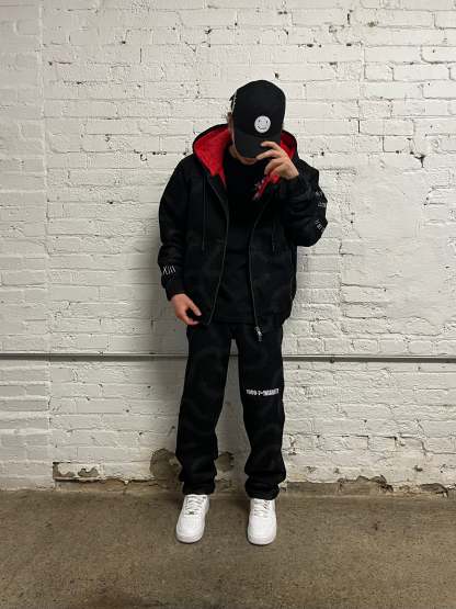 "Phobia" Jacket Black-IYAMIUIO