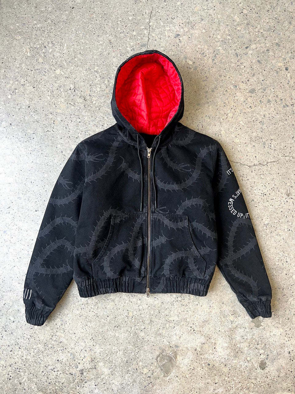 "Phobia" Jacket Black-IYAMIUIO