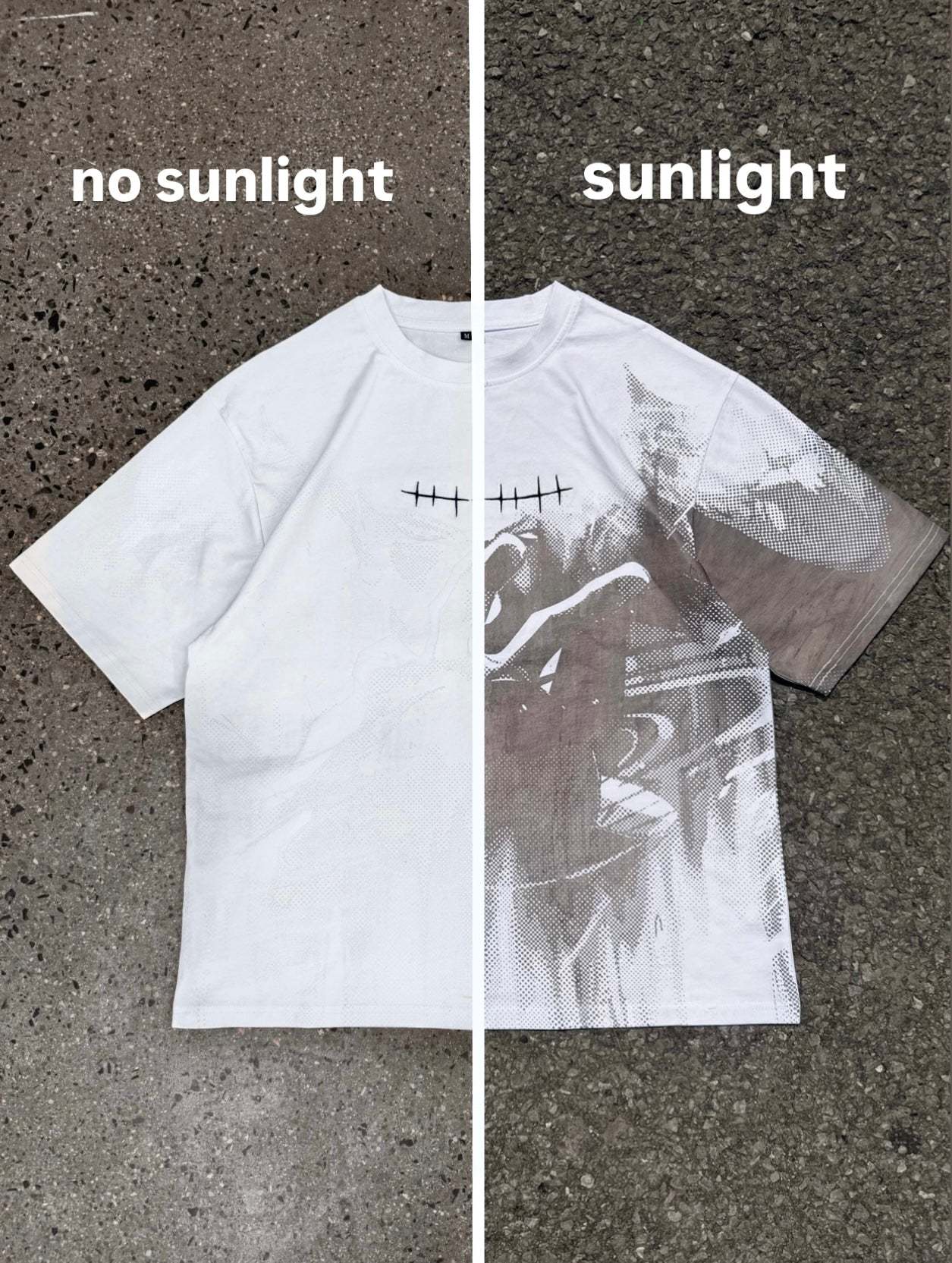"CURSED" Sun Reactive T-shirt-IYAMIUIO