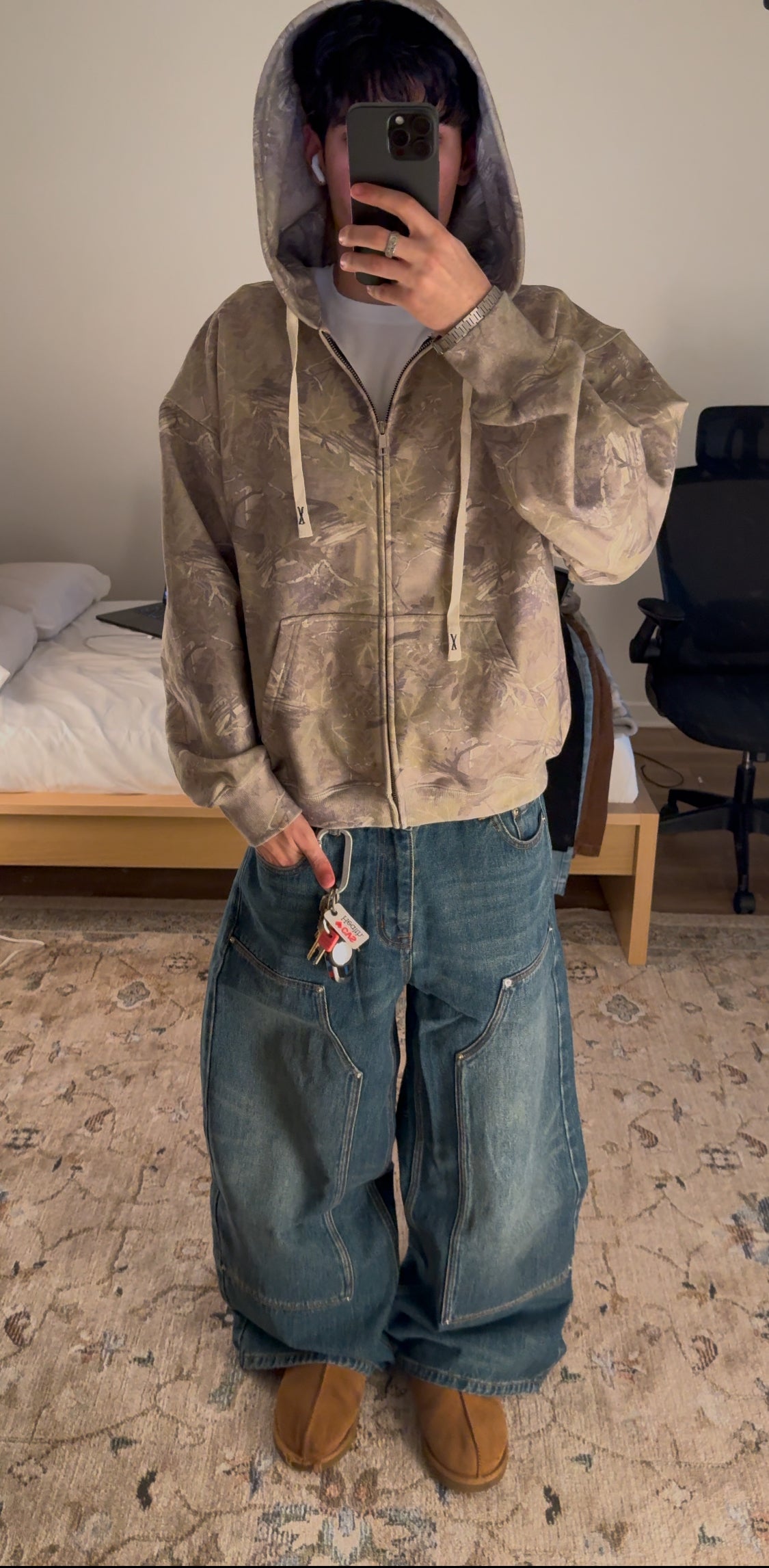 Camo Jacket Suit-IYAMIUIO