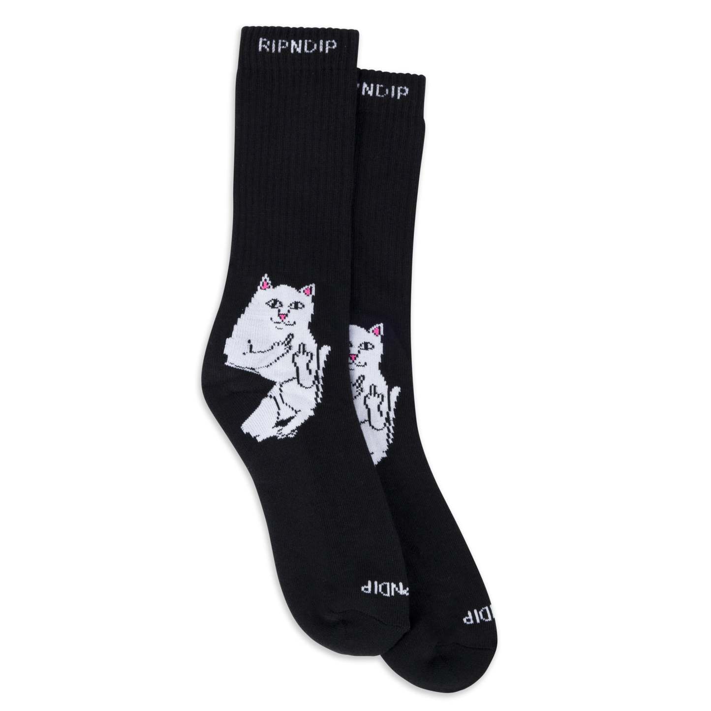 Lord Nermal Socks (Black)-IYAMIUIO