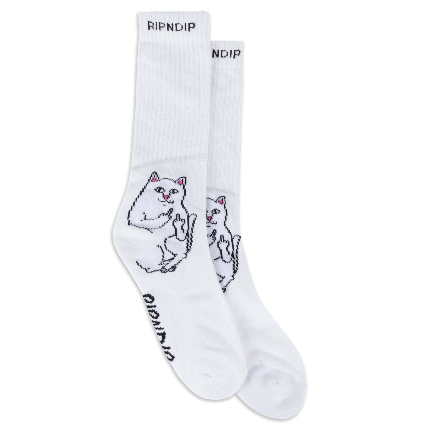 Lord Nermal Socks (White)-IYAMIUIO