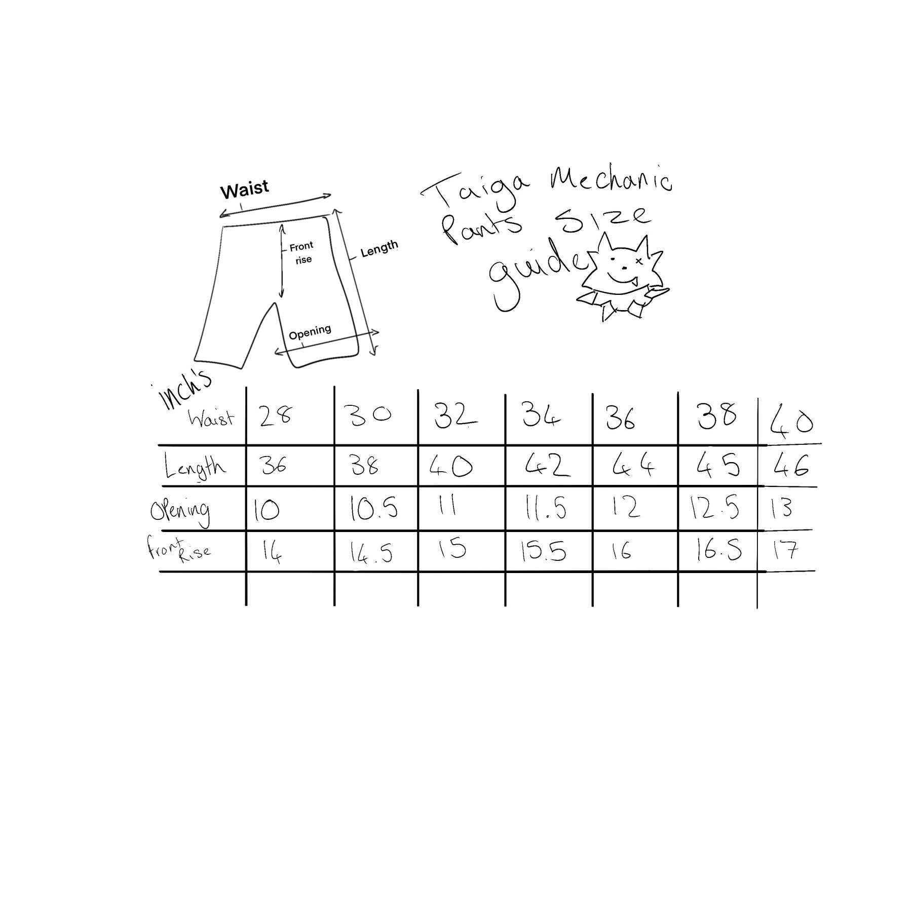 TAIGA MECHANIC PANTS!!-IYAMIUIO