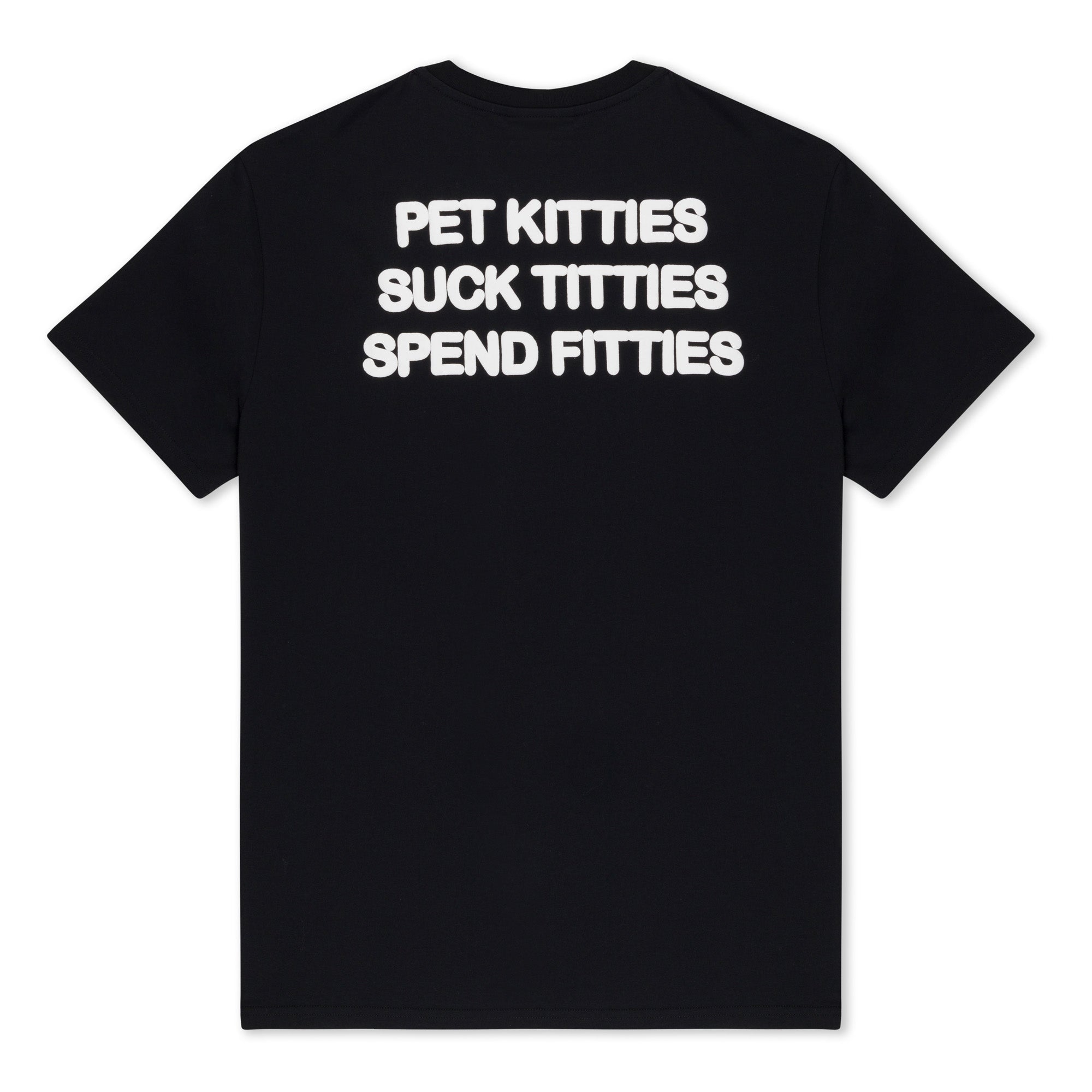 Pet Kitties Tee (Black)-IYAMIUIO
