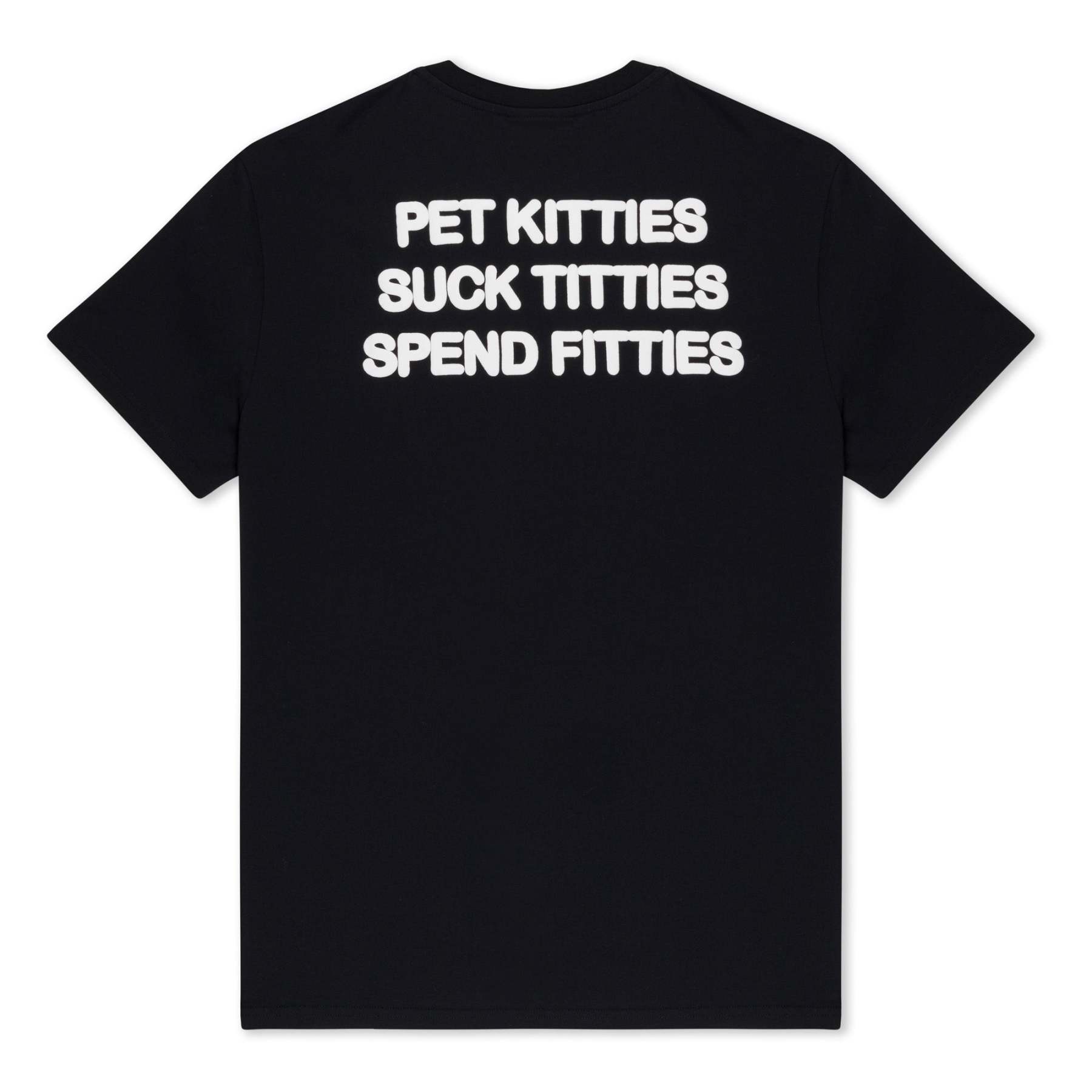 Pet Kitties Tee (Black)-IYAMIUIO