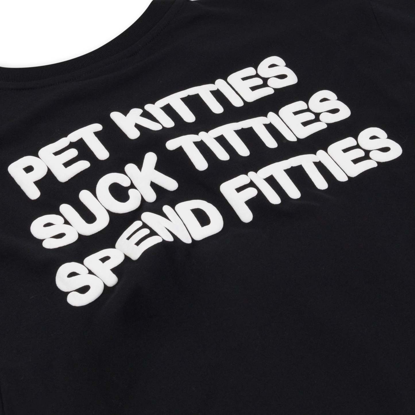 Pet Kitties Tee (Black)-IYAMIUIO
