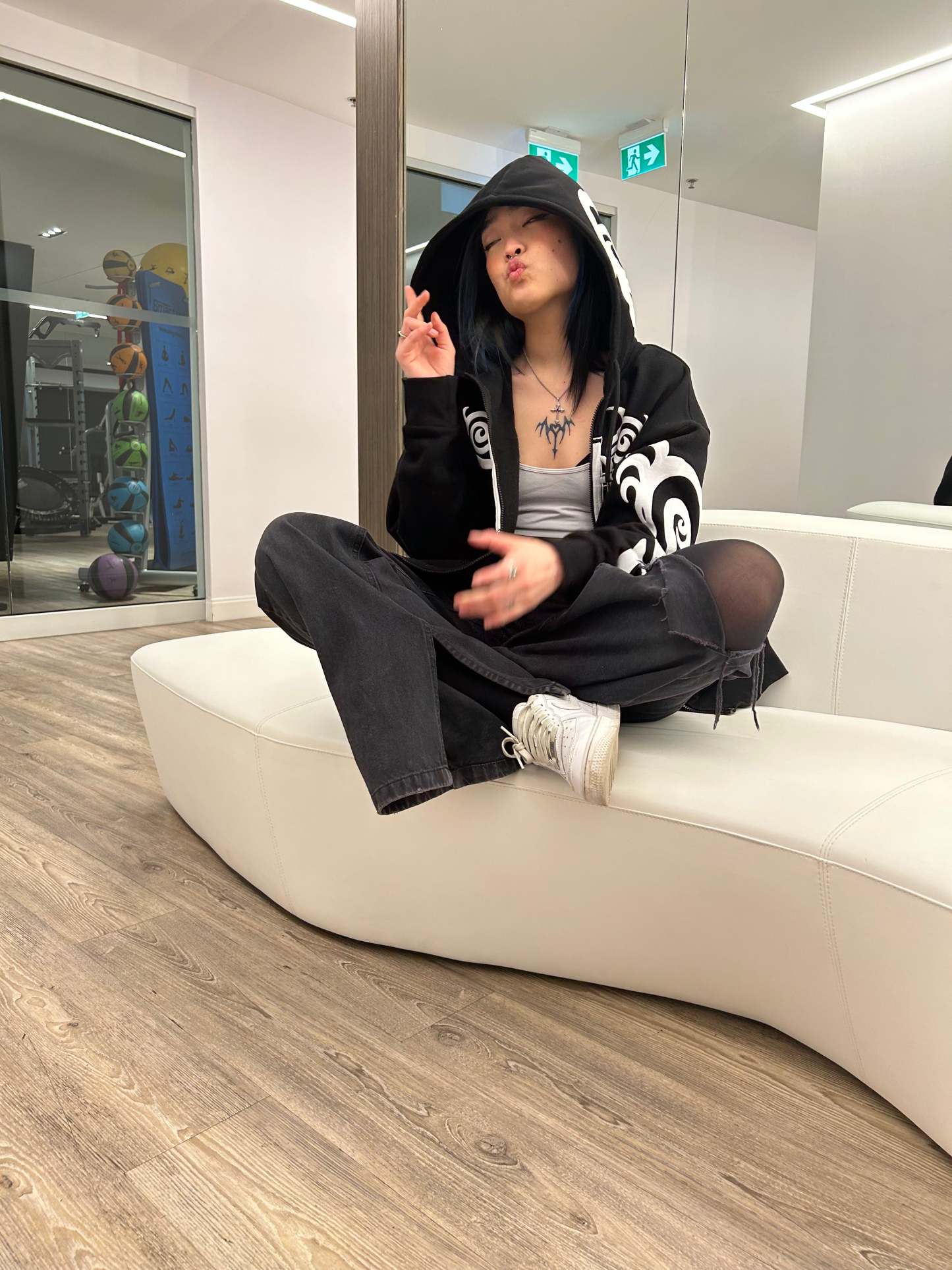 "Unmatched Brutality" Hoodie-IYAMIUIO