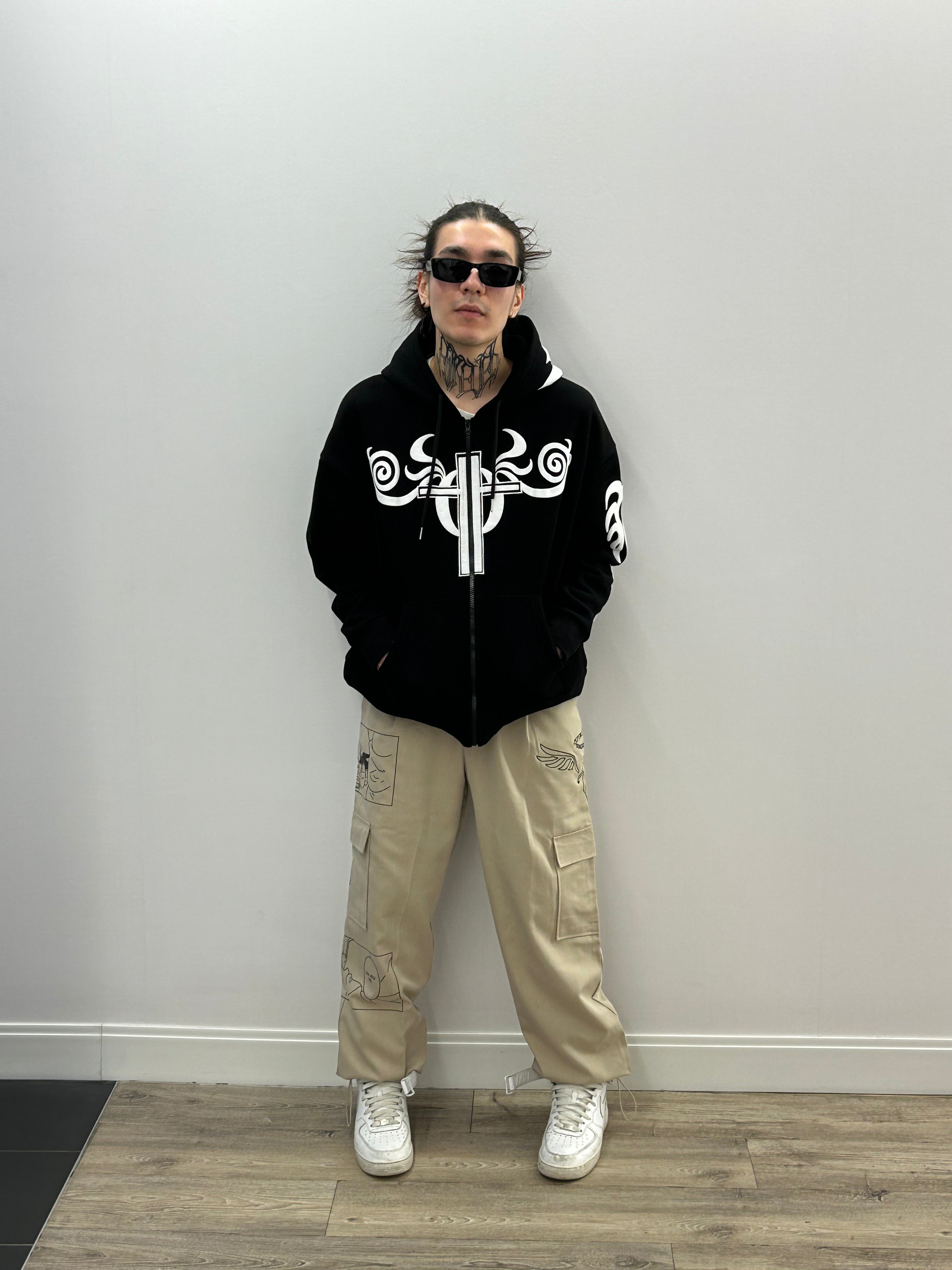 "Unmatched Brutality" Hoodie-IYAMIUIO