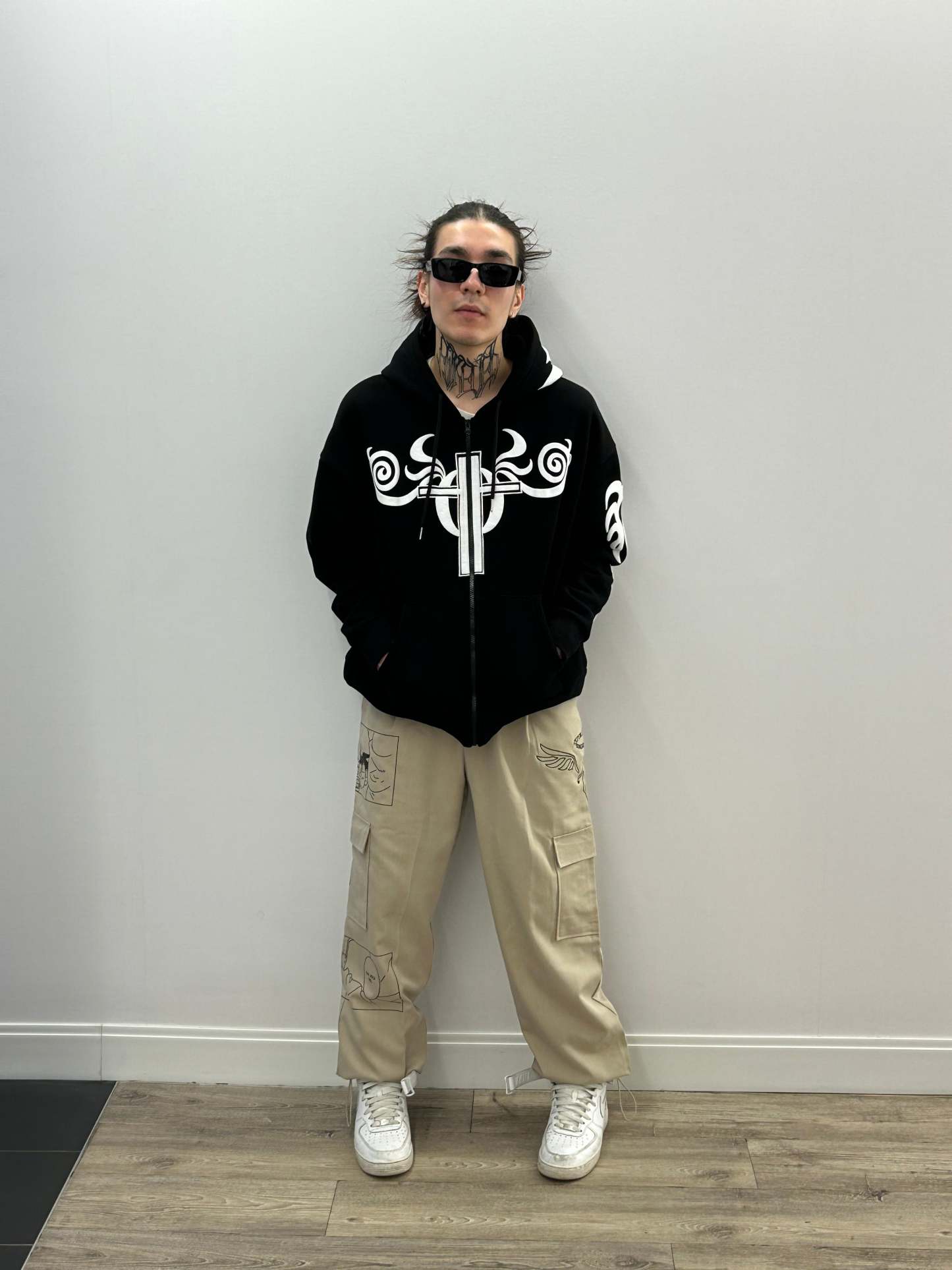 "Unmatched Brutality" Hoodie-IYAMIUIO