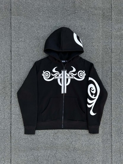 "Unmatched Brutality" Hoodie-IYAMIUIO