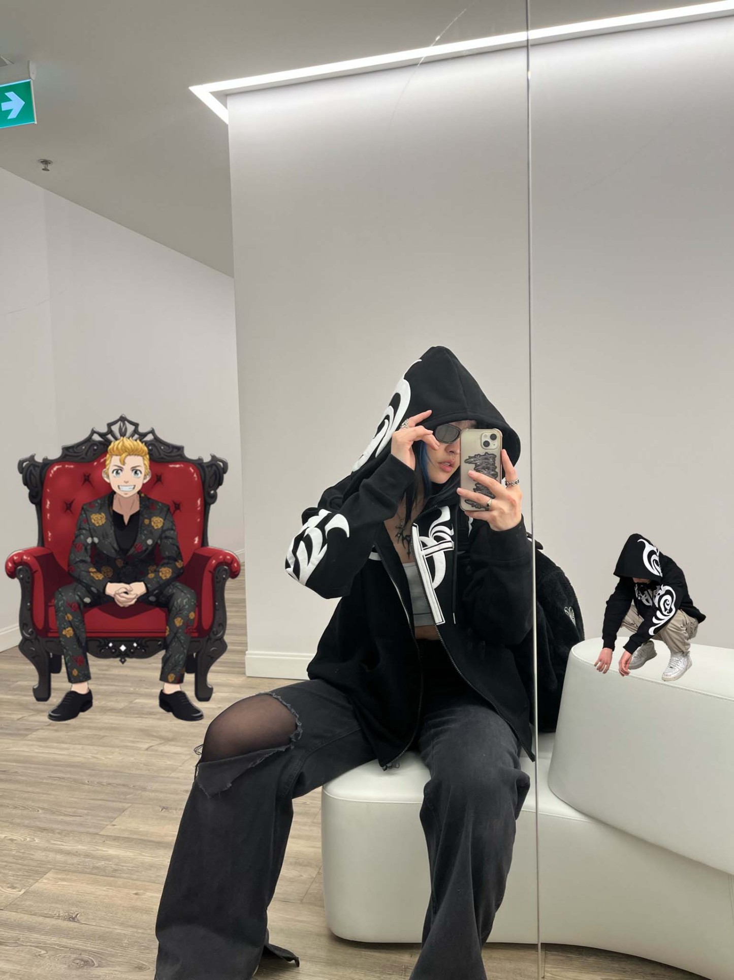 "Unmatched Brutality" Hoodie-IYAMIUIO