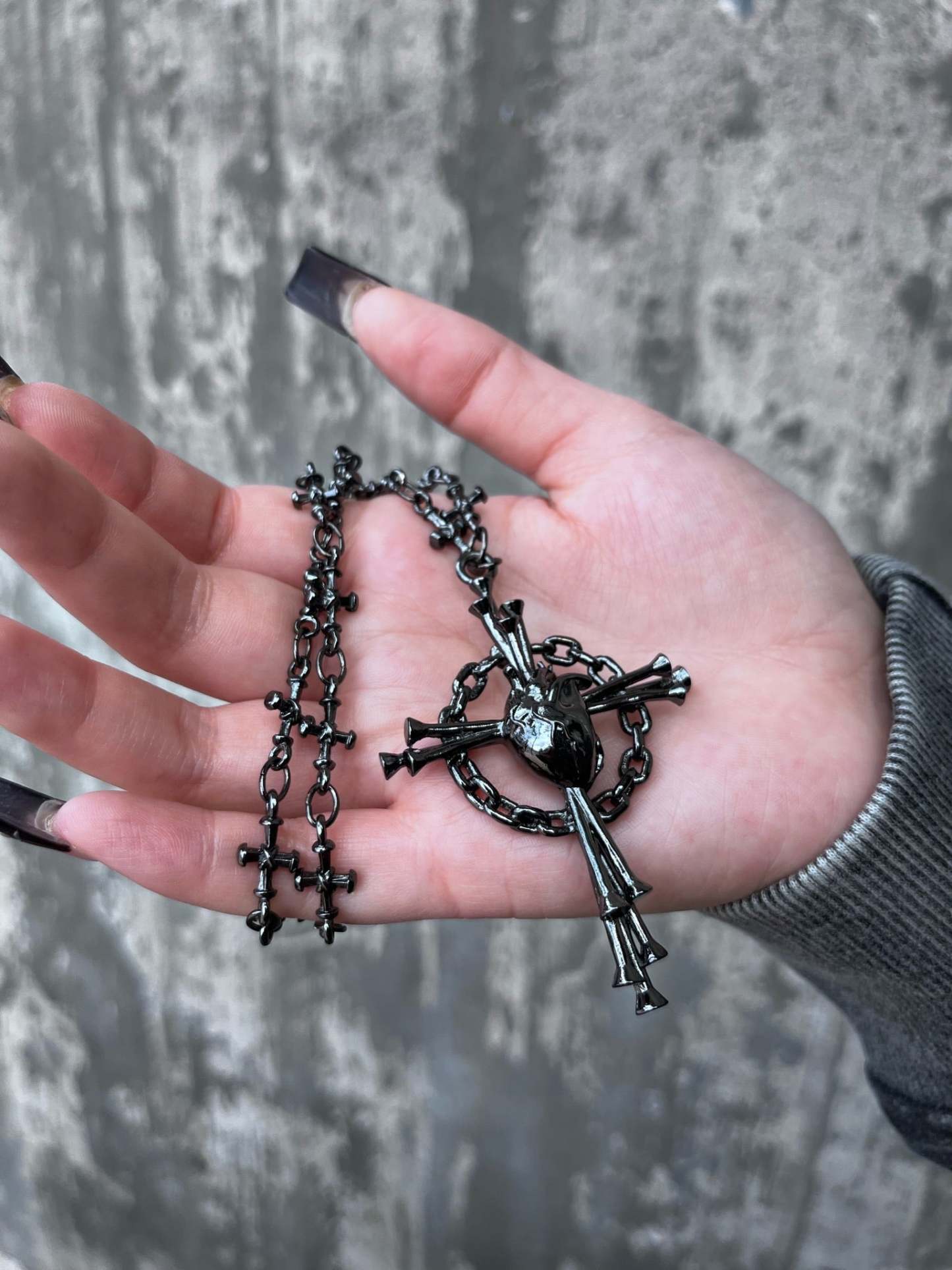 "Heartbeat" Necklace-IYAMIUIO