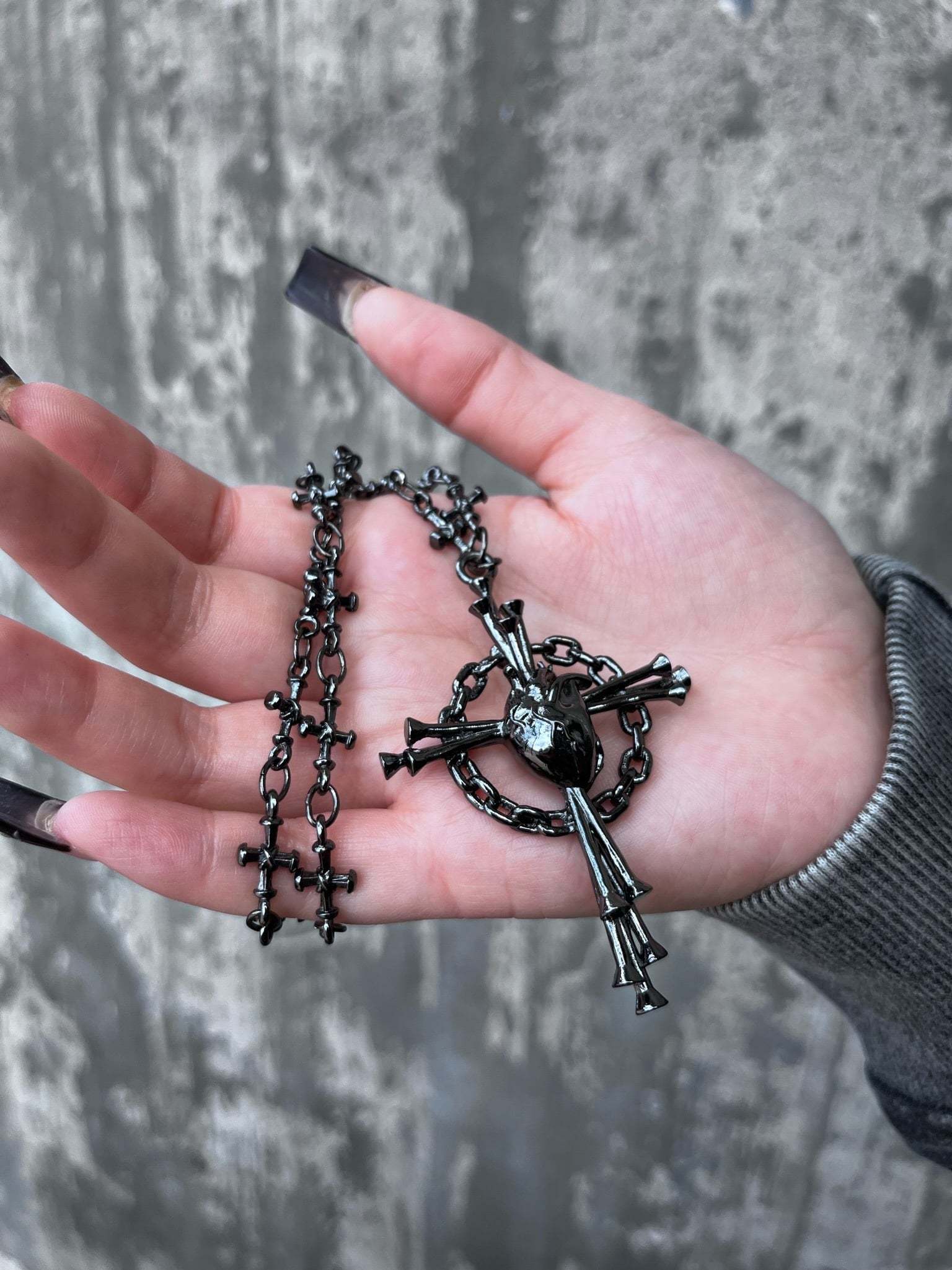 "Heartbeat" Necklace-IYAMIUIO