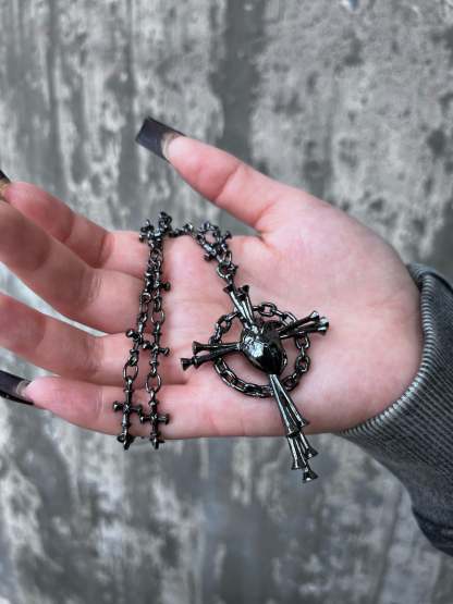 "Heartbeat" Necklace-IYAMIUIO