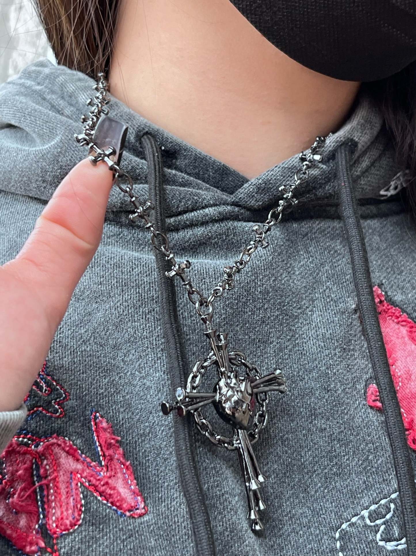 "Heartbeat" Necklace-IYAMIUIO