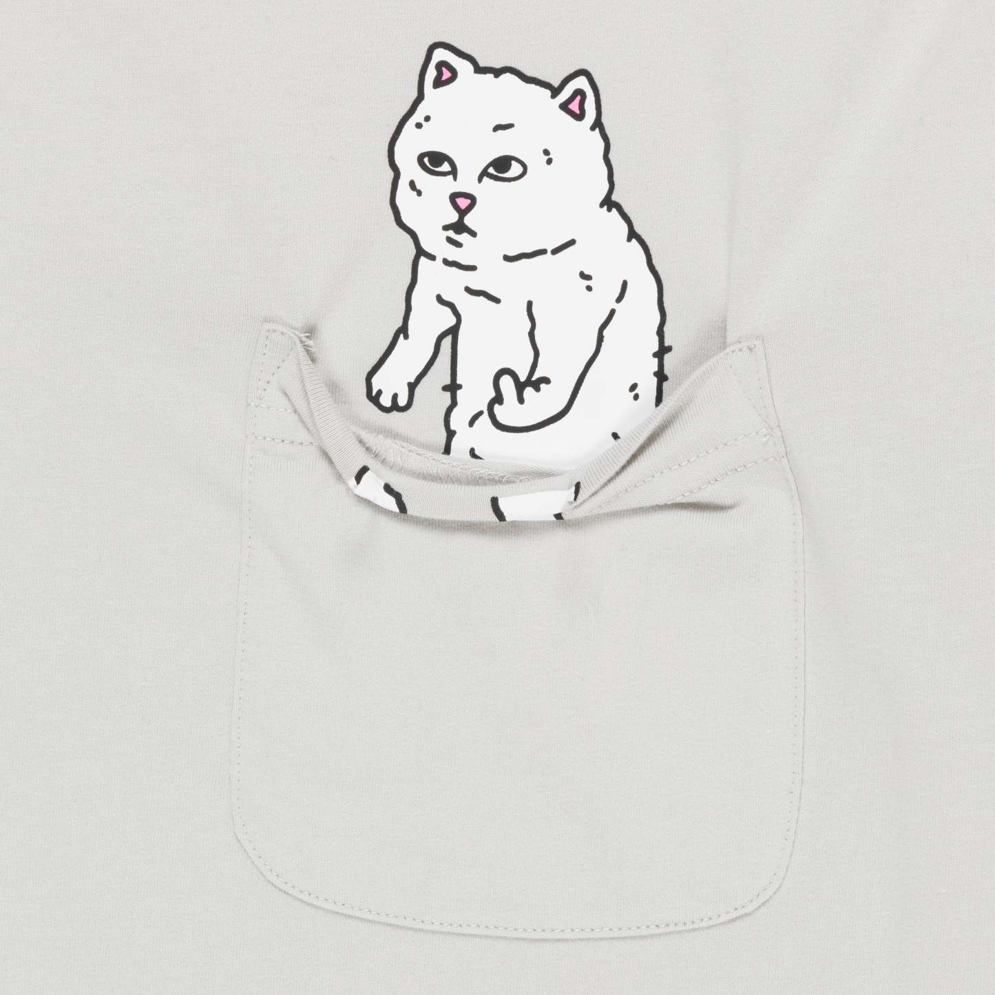 For Sale Pocket Tee (Grey)-IYAMIUIO