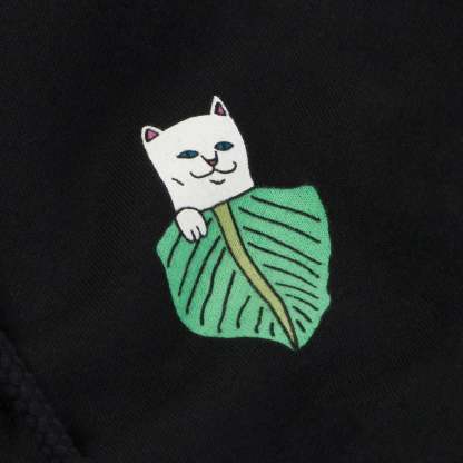 Nermal Portrait Hoodie (Black)-IYAMIUIO