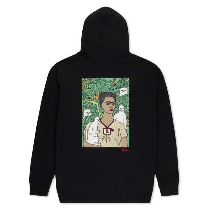 Nermal Portrait Hoodie (Black)-IYAMIUIO