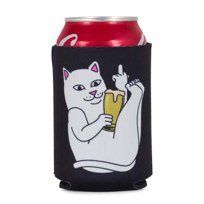 Tippy Nerm Beer Koozie (Black)-IYAMIUIO