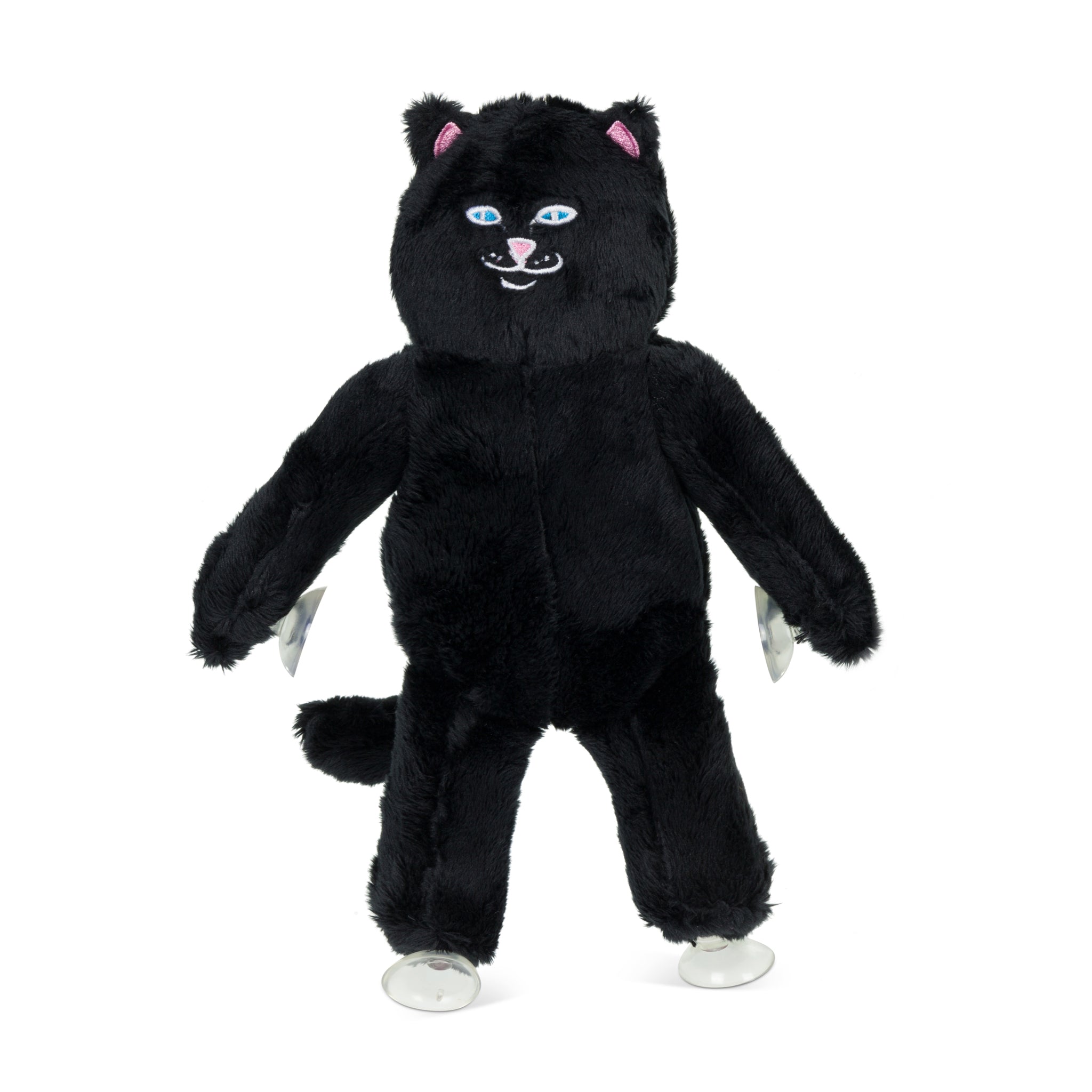 Jerm Window Plush Suction Cup Plush Doll (Black)-IYAMIUIO