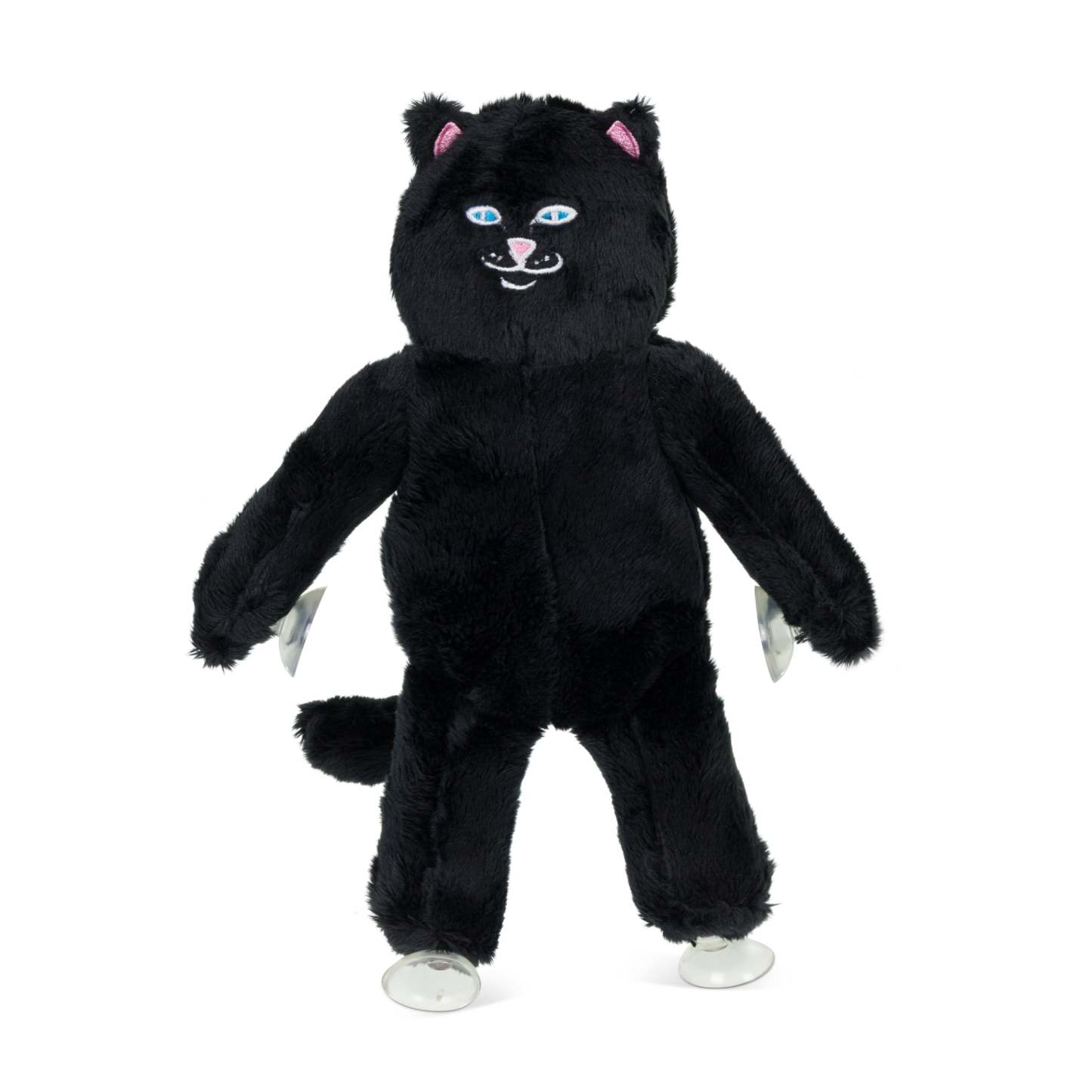 Jerm Window Plush Suction Cup Plush Doll (Black)-IYAMIUIO