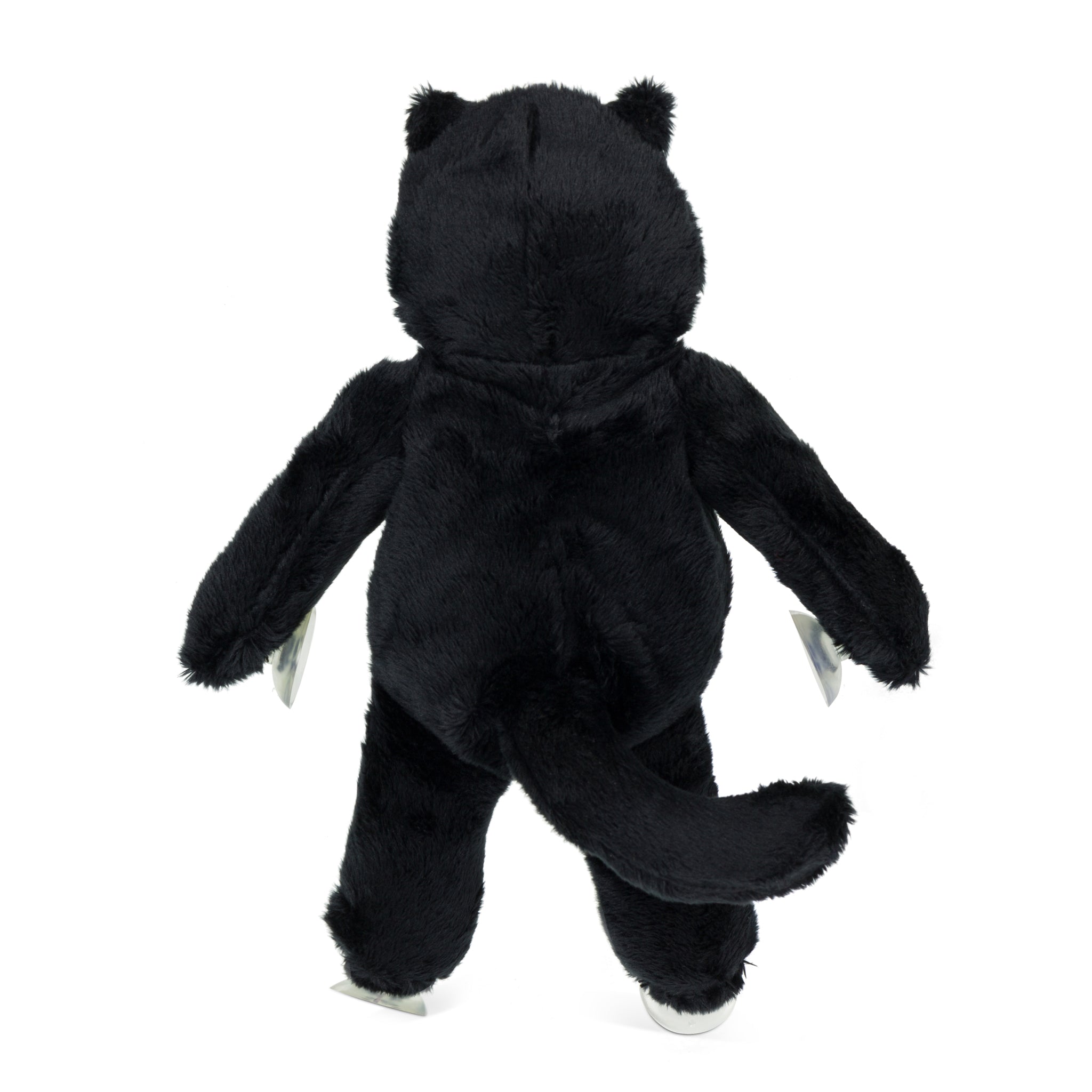 Jerm Window Plush Suction Cup Plush Doll (Black)-IYAMIUIO