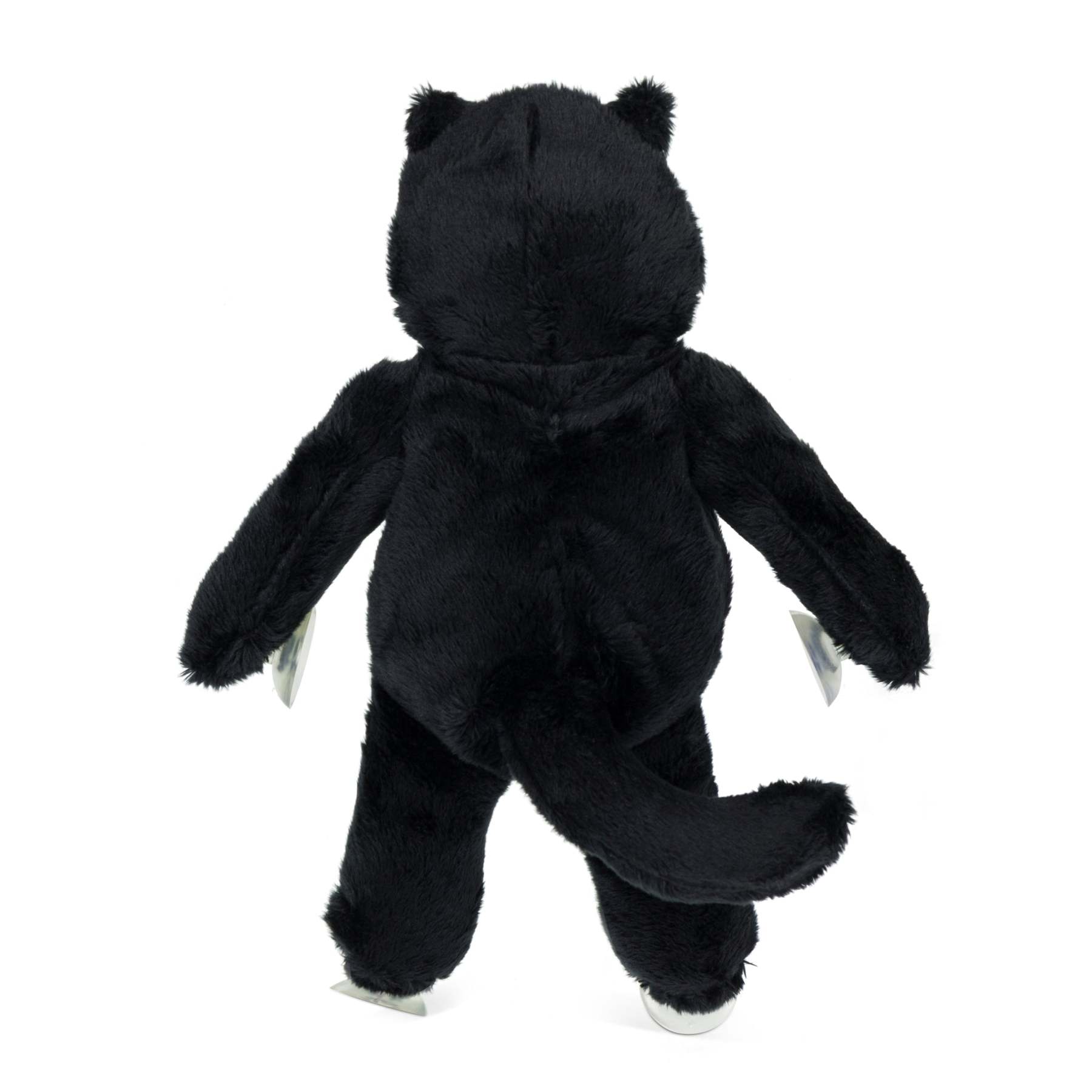 Jerm Window Plush Suction Cup Plush Doll (Black)-IYAMIUIO