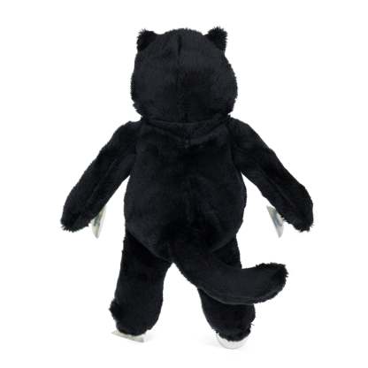 Jerm Window Plush Suction Cup Plush Doll (Black)-IYAMIUIO
