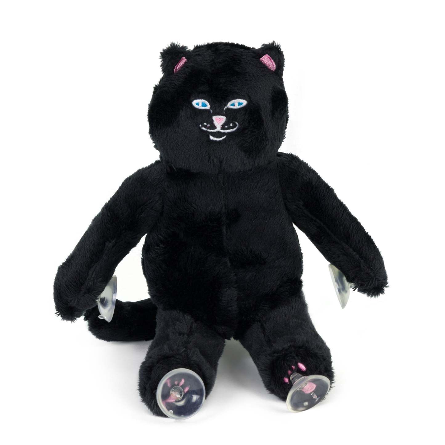 Jerm Window Plush Suction Cup Plush Doll (Black)-IYAMIUIO