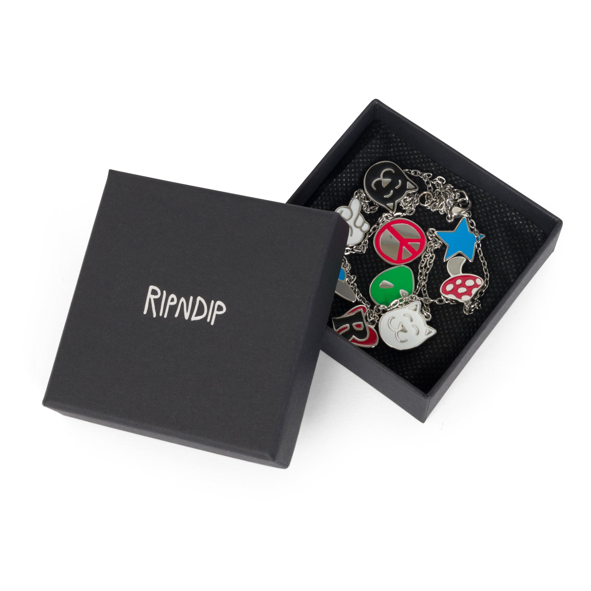 Lucky Charms Necklace (Silver)-IYAMIUIO