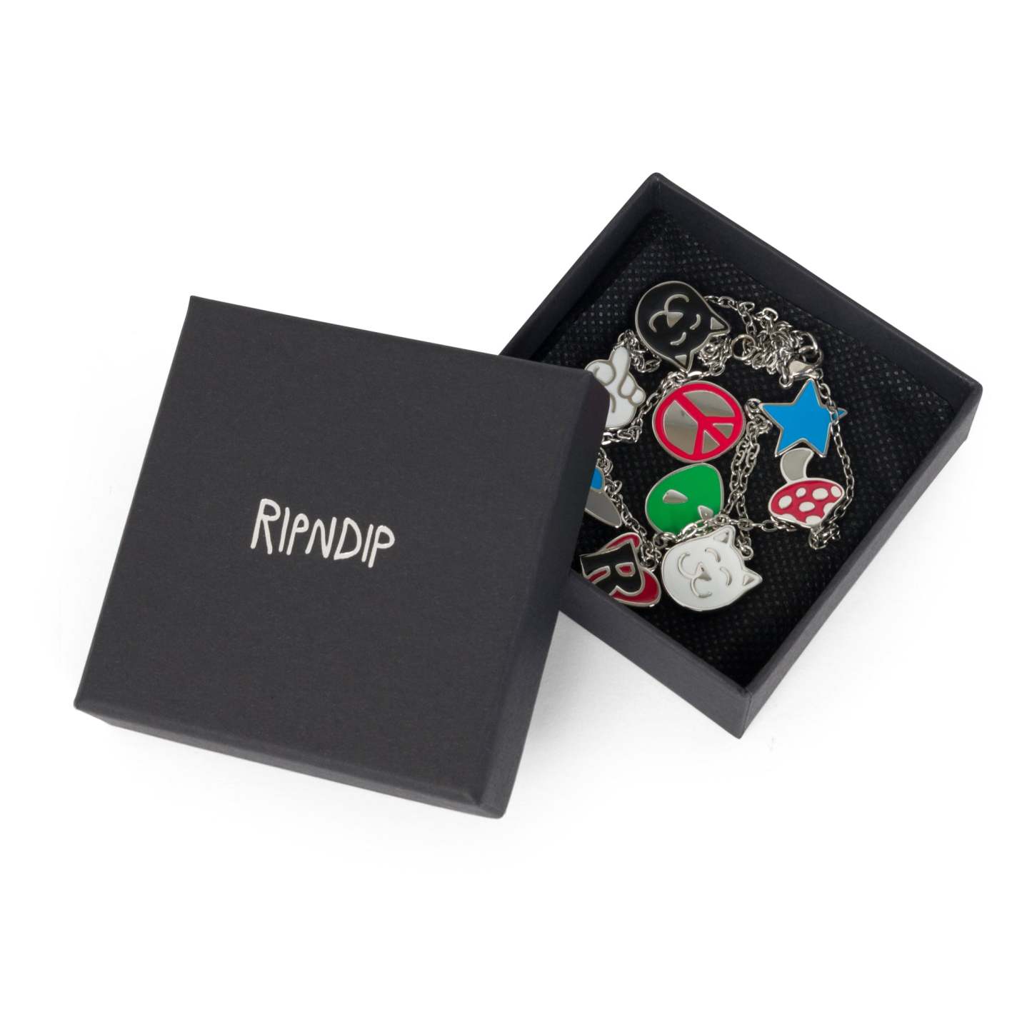 Lucky Charms Necklace (Silver)-IYAMIUIO